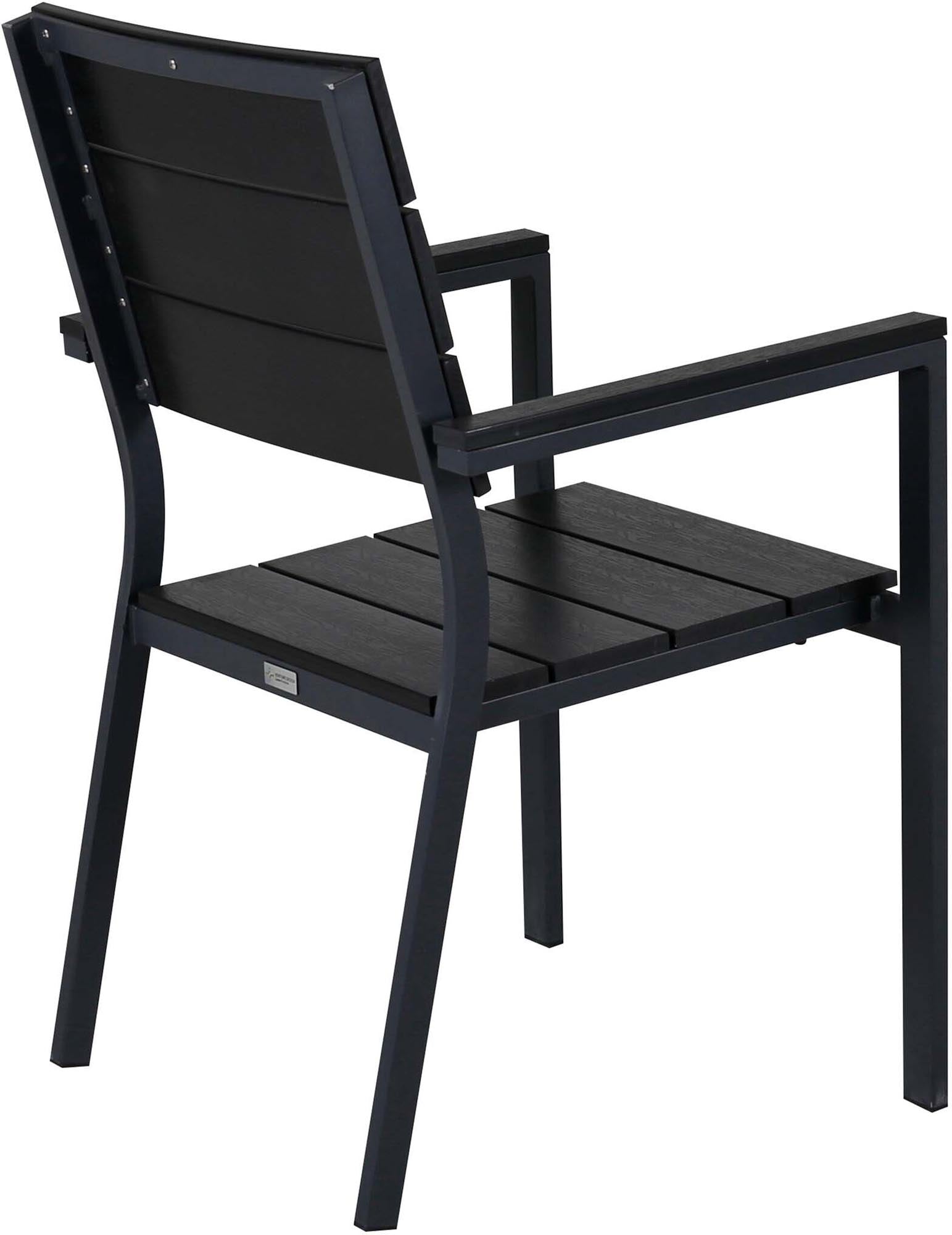 Moderner Levels Gartenstuhl von Venture Home: Langlebig, komfortabel und stapelbar – ideal für jeden Außenbereich!