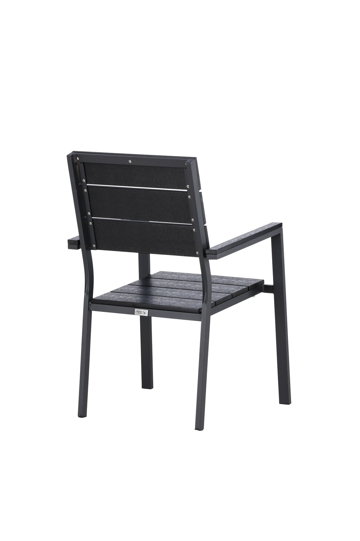 Levels Gartenstuhl in Schwarz präsentiert im Onlineshop von KAQTU Design AG. Gartenstuhl mit Armlehnen ist von Venture Home