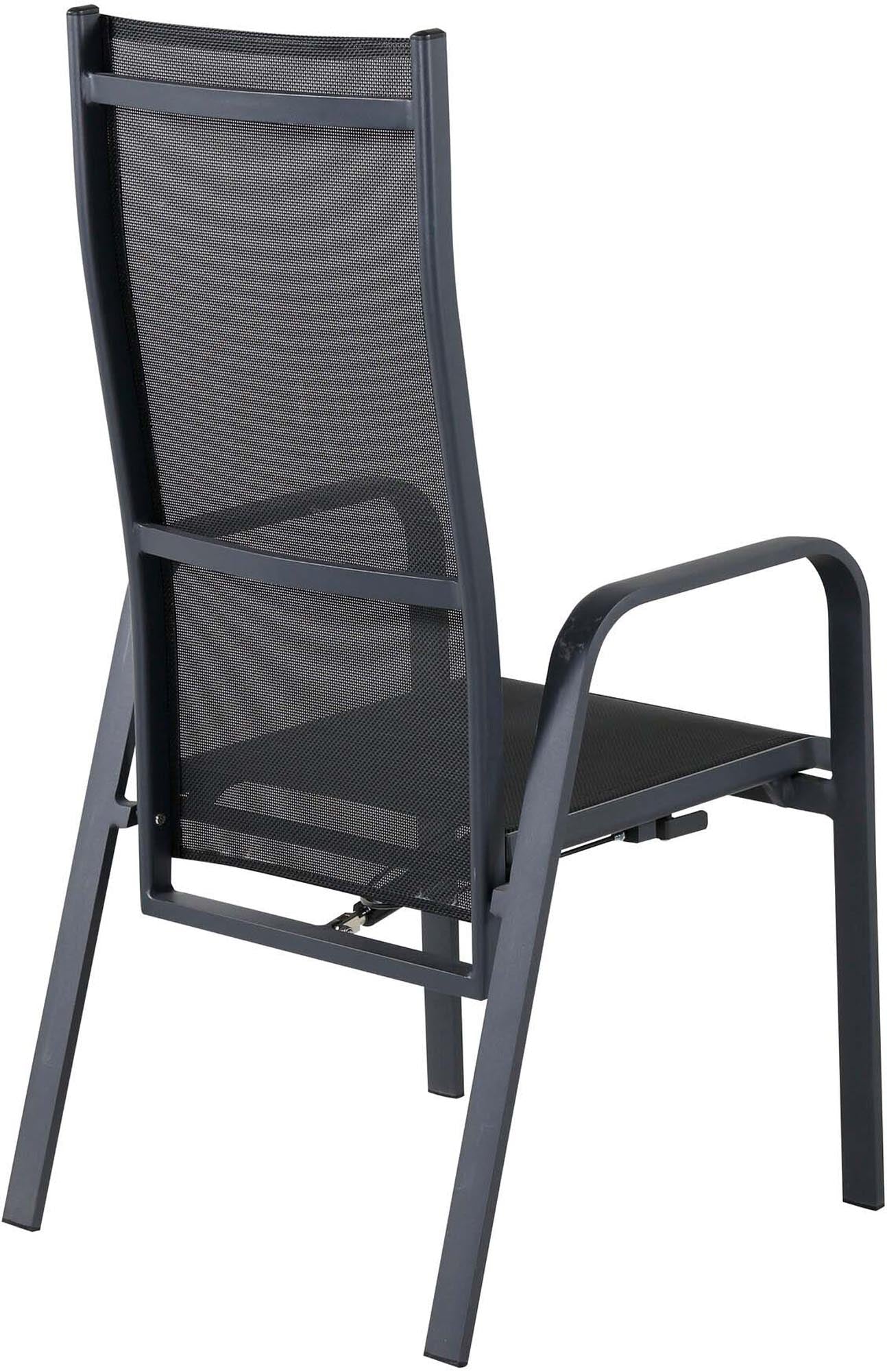 Eleganter Copacabana Stuhl: Modern, bequem, wetterfest. Perfekt für Garten, Balkon oder Terrasse. Stapelbar und pflegeleicht.