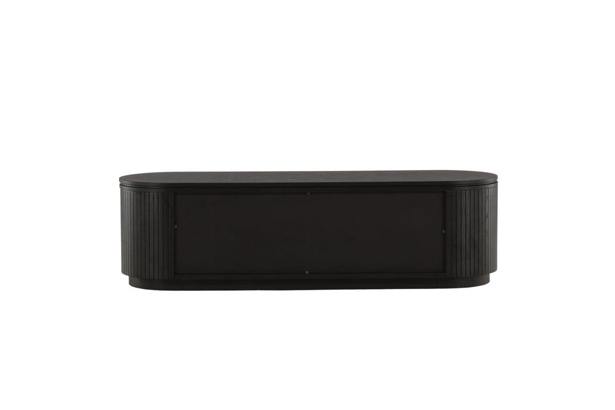 Fjällbacka TV Ständer in Schwarz präsentiert im Onlineshop von KAQTU Design AG. TV-Möbel ist von Vind