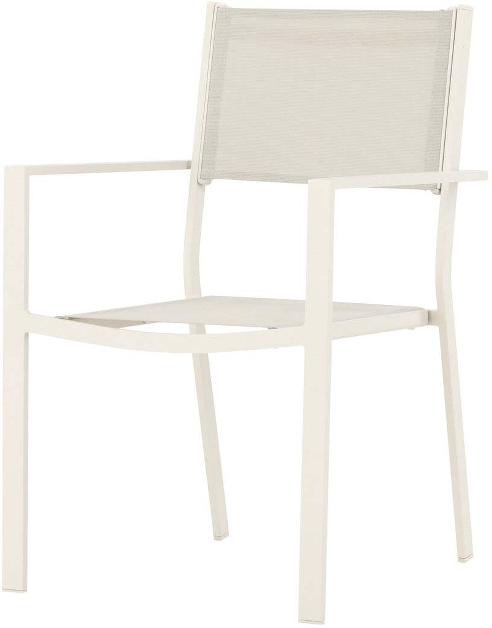 Eleganter Copacabana Stapelstuhl für stilvolle Gartenmomente.