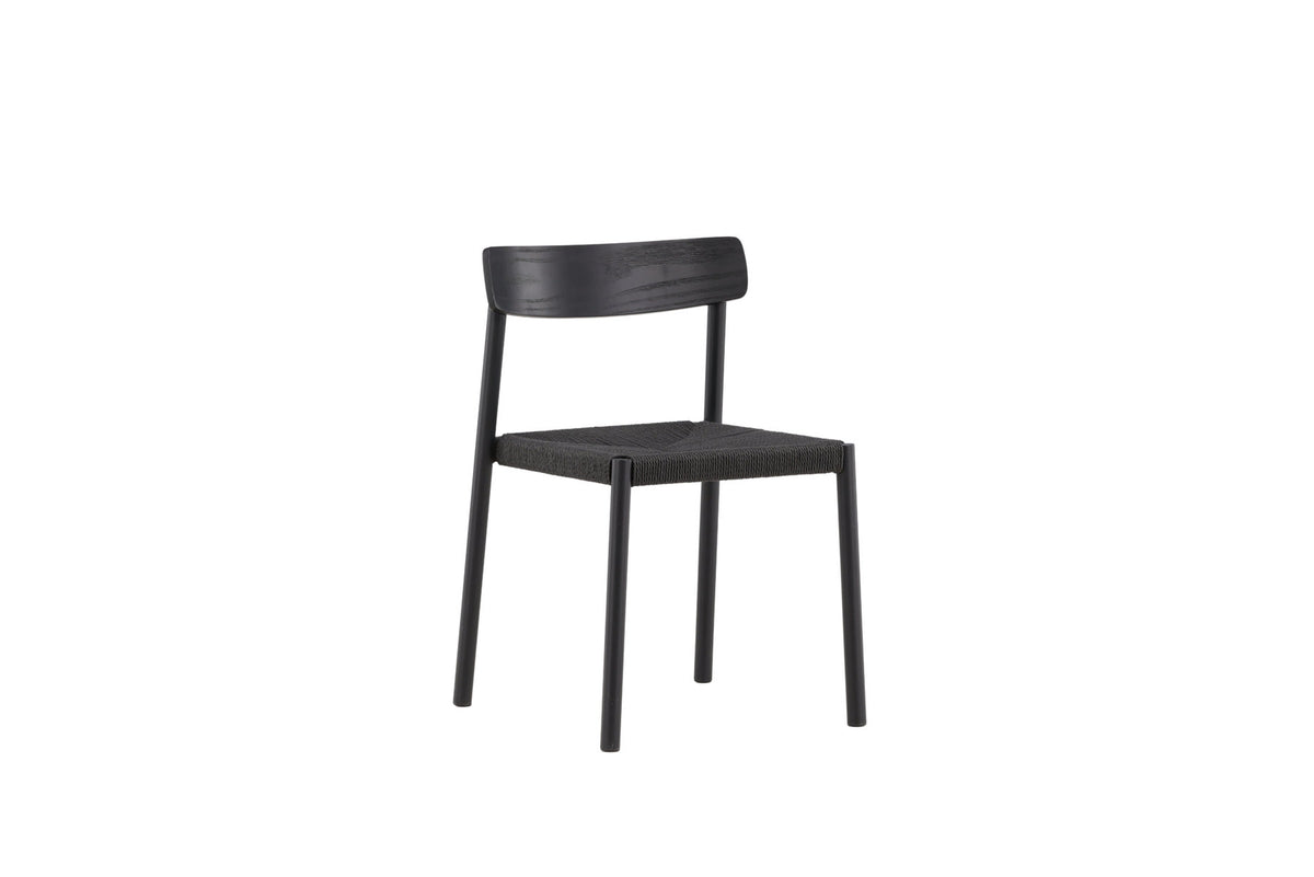 Malmö Stuhl in Schwarz präsentiert im Onlineshop von KAQTU Design AG. Stuhl ist von Vind