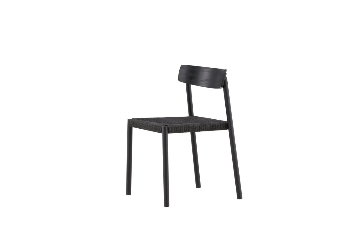 Malmö Stuhl in Schwarz präsentiert im Onlineshop von KAQTU Design AG. Stuhl ist von Vind
