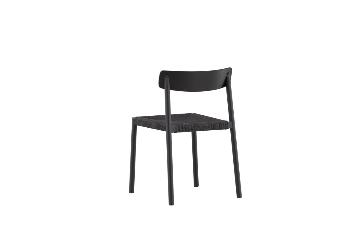 Malmö Stuhl in Schwarz präsentiert im Onlineshop von KAQTU Design AG. Stuhl ist von Vind