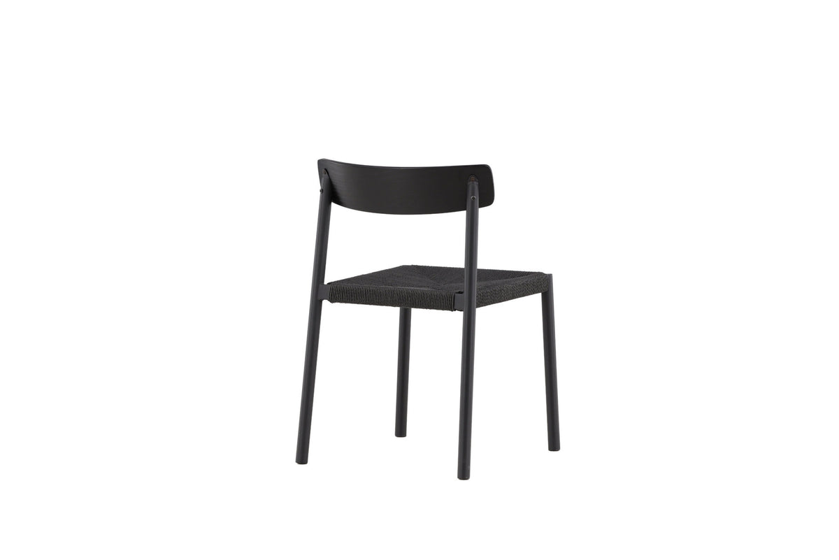Malmö Stuhl in Schwarz präsentiert im Onlineshop von KAQTU Design AG. Stuhl ist von Vind