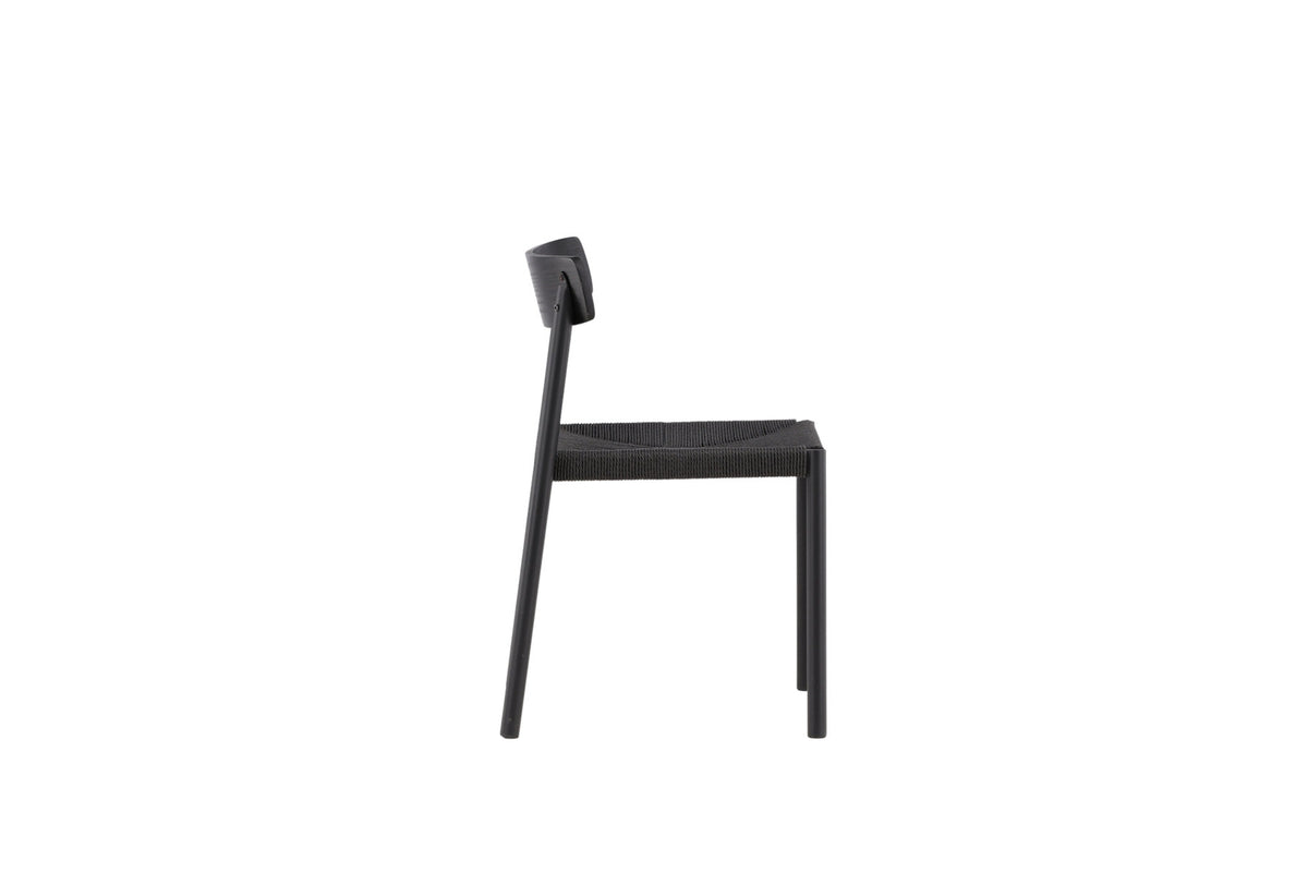 Malmö Stuhl in Schwarz präsentiert im Onlineshop von KAQTU Design AG. Stuhl ist von Vind