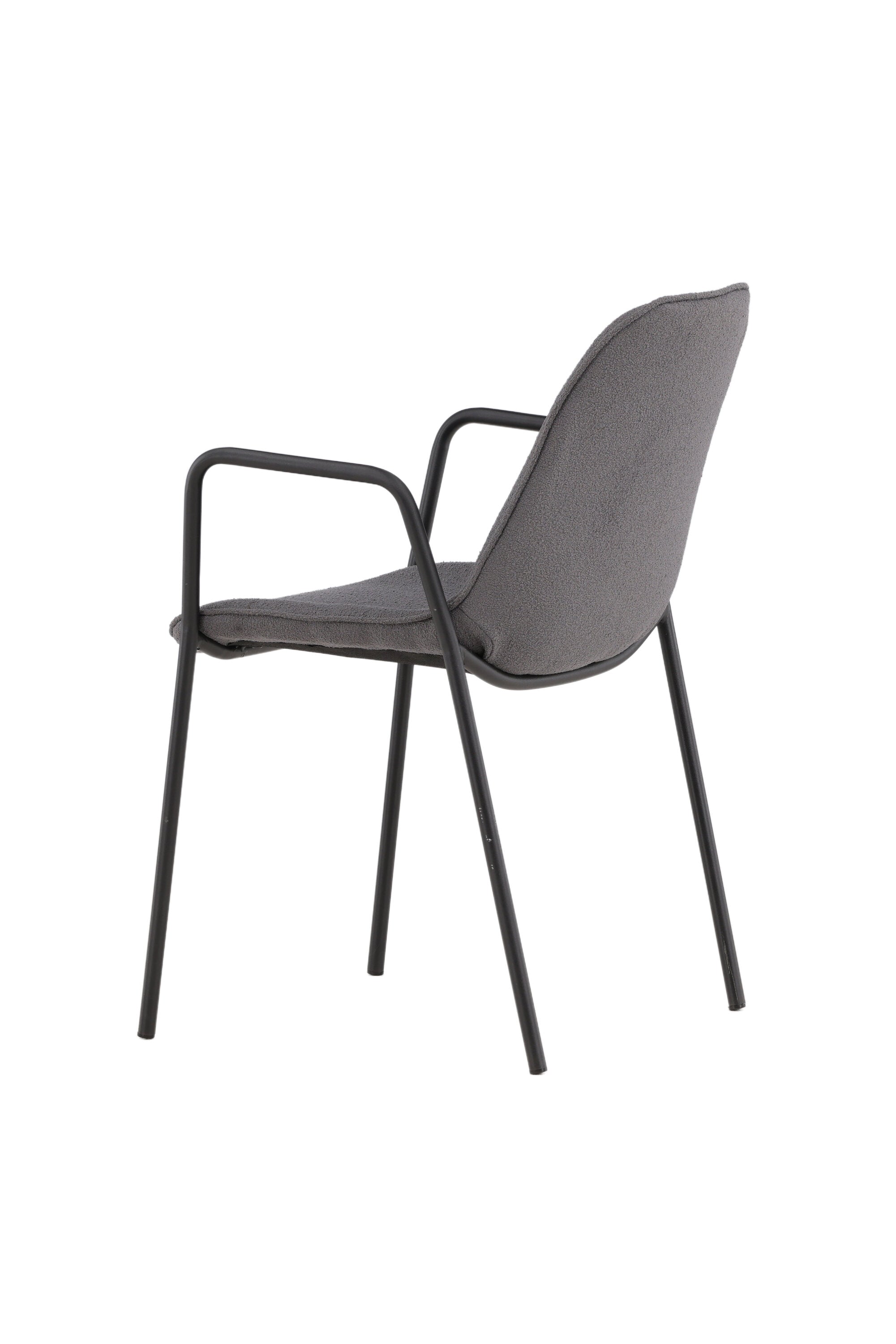 Klädesholmen Stuhl in Dunkelgrau präsentiert im Onlineshop von KAQTU Design AG. Stuhl mit Armlehne ist von Vind