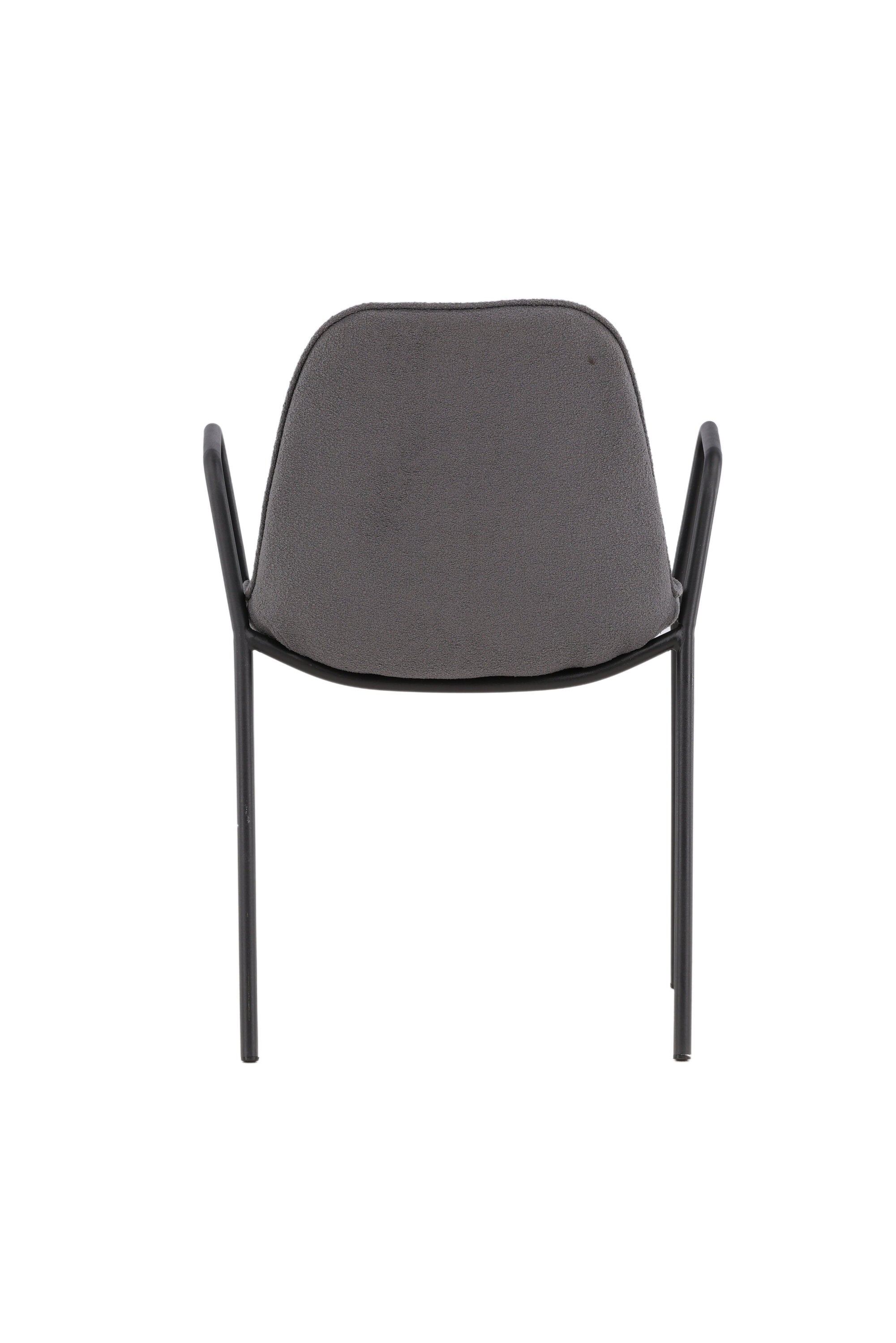 Klädesholmen Stuhl in Dunkelgrau präsentiert im Onlineshop von KAQTU Design AG. Stuhl mit Armlehne ist von Vind
