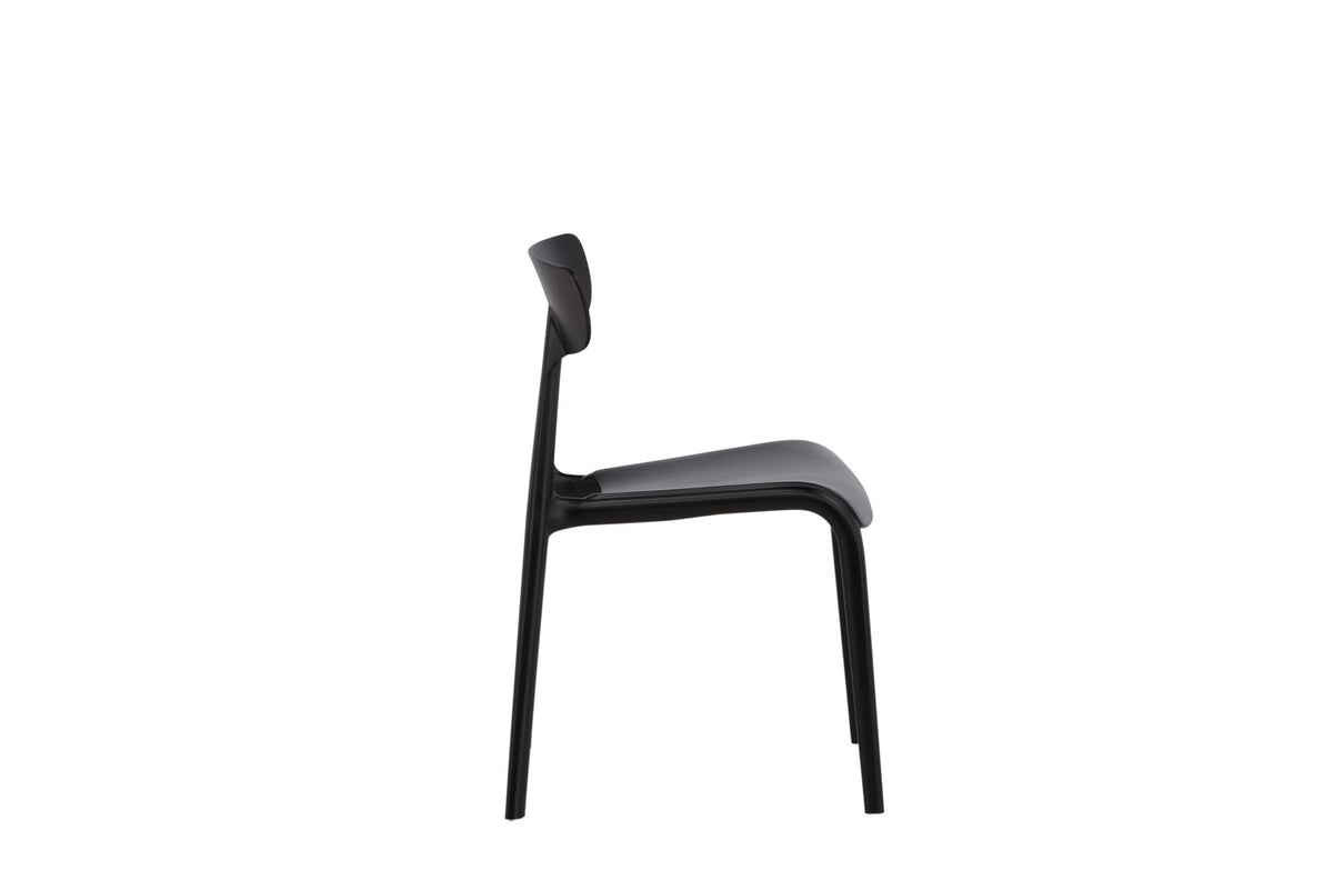 Ursholmen Stuhl in Schwarz präsentiert im Onlineshop von KAQTU Design AG. Stuhl ist von Venture Home