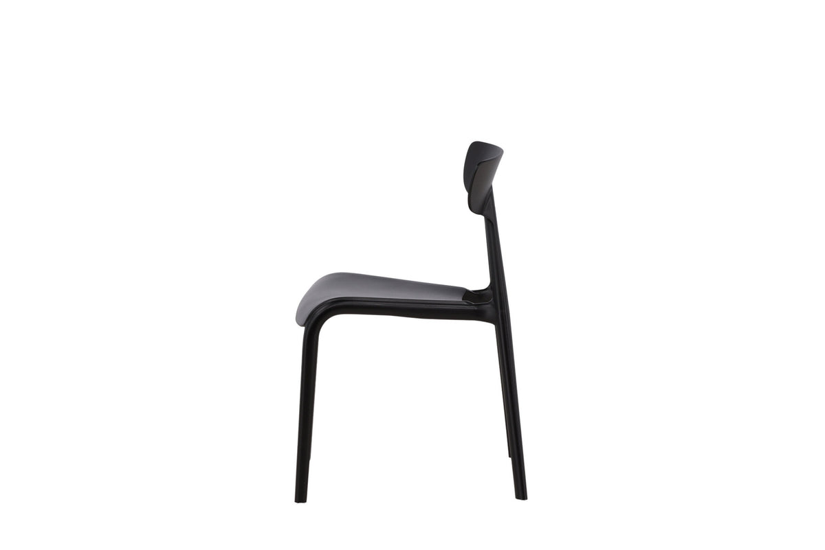Ursholmen Stuhl in Schwarz präsentiert im Onlineshop von KAQTU Design AG. Stuhl ist von Venture Home