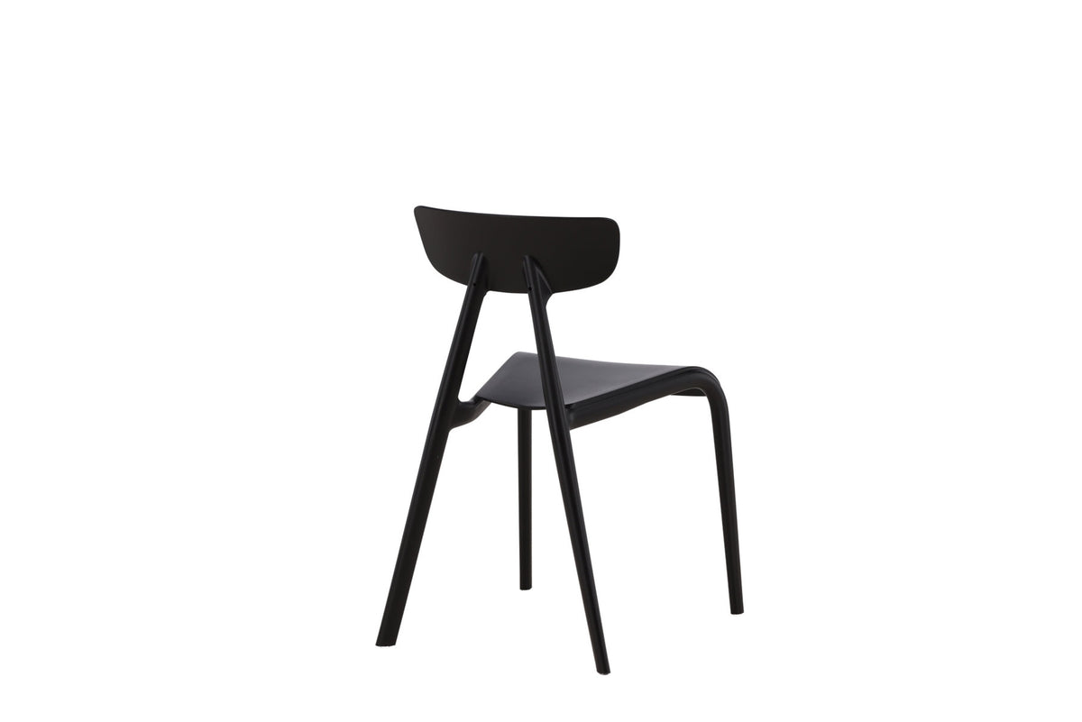 Ursholmen Stuhl in Schwarz präsentiert im Onlineshop von KAQTU Design AG. Stuhl ist von Venture Home