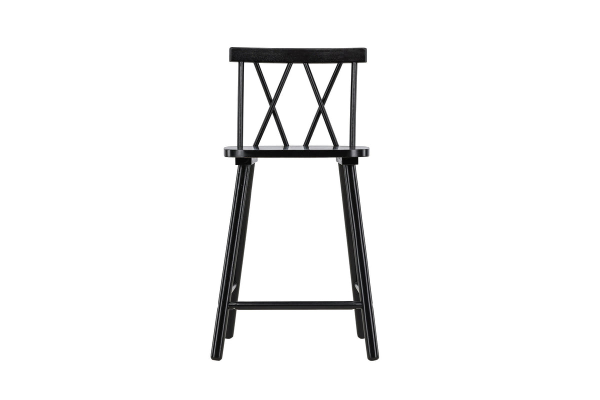 Mollöström Barstuhl in Schwarz präsentiert im Onlineshop von KAQTU Design AG. Barstuhl ist von Vind