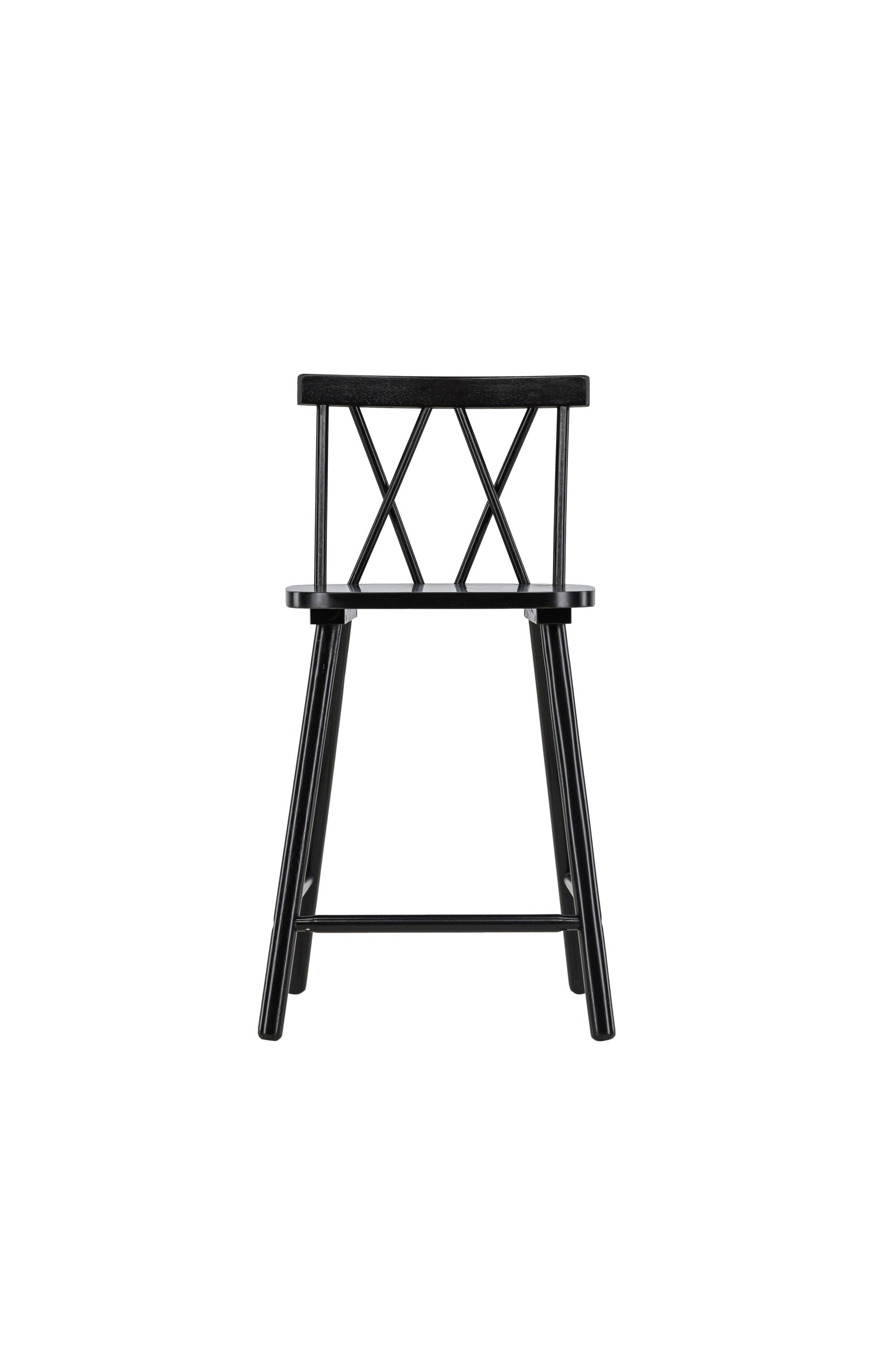 Mollöström Barstuhl in Schwarz präsentiert im Onlineshop von KAQTU Design AG. Barstuhl ist von Vind