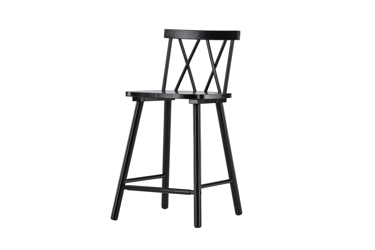 Mollöström Barstuhl in Schwarz präsentiert im Onlineshop von KAQTU Design AG. Barstuhl ist von Vind