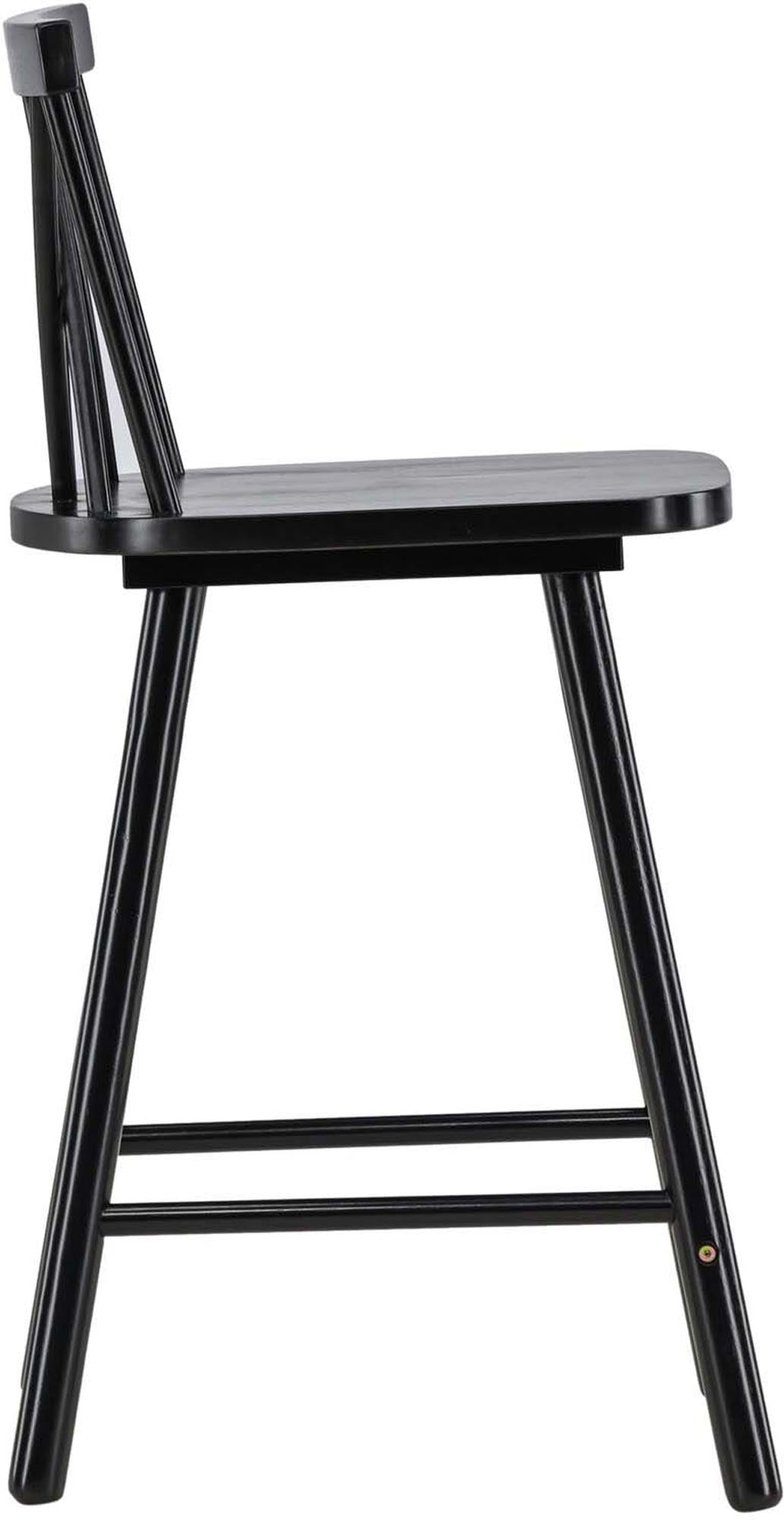 Moderner Mollöström Barstuhl von Vind, gefertigt aus langlebigem Gummibaumholz. Perfekt für jedes Zuhause und höchsten Sitzkomfort.