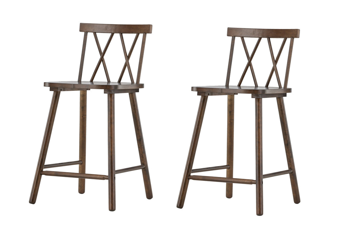 Mollöström Barstuhl in Mokka präsentiert im Onlineshop von KAQTU Design AG. Barstuhl ist von Vind