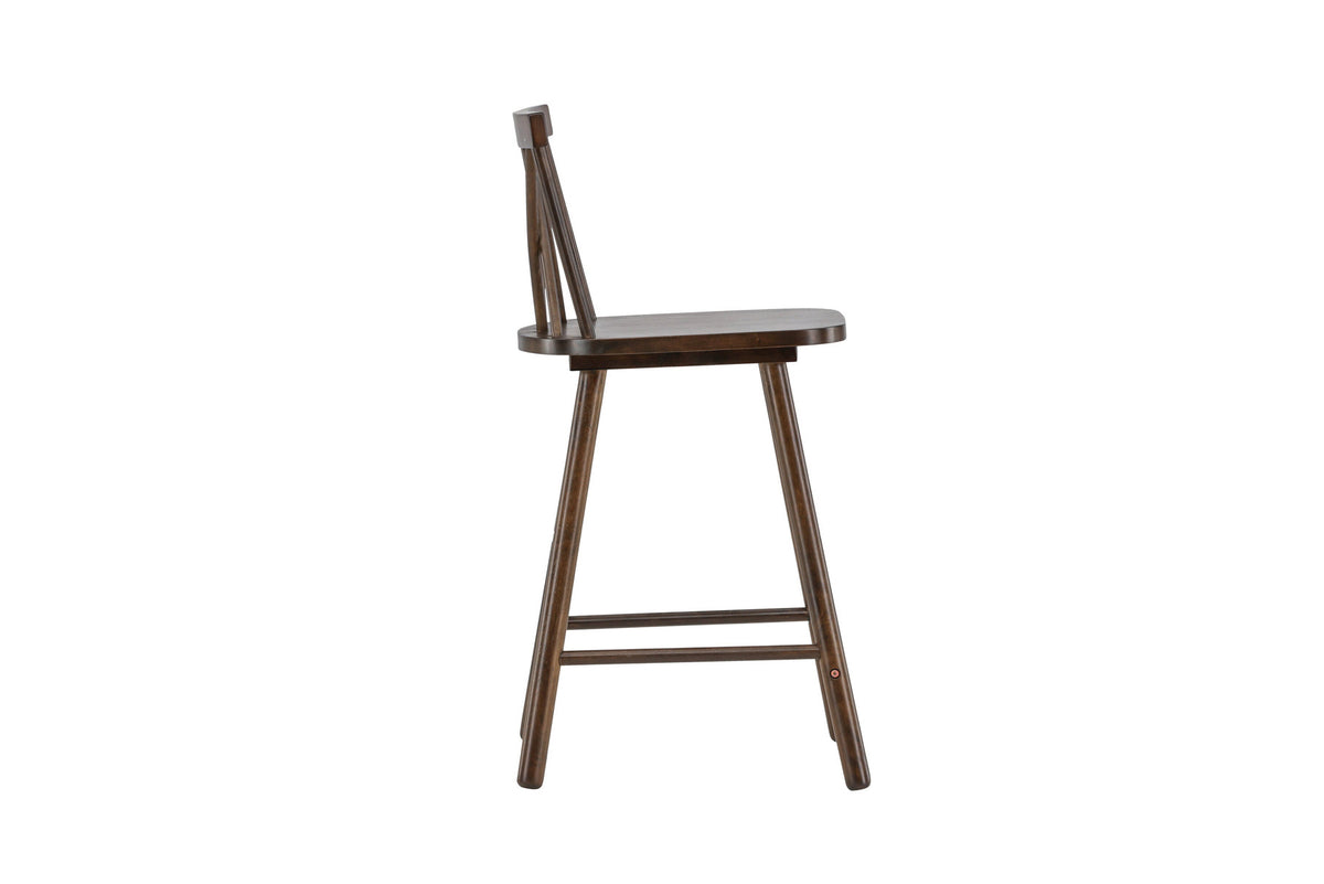 Mollöström Barstuhl in Mokka präsentiert im Onlineshop von KAQTU Design AG. Barstuhl ist von Vind