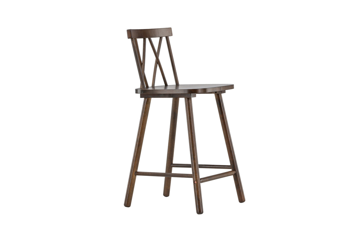 Mollöström Barstuhl in Mokka präsentiert im Onlineshop von KAQTU Design AG. Barstuhl ist von Vind