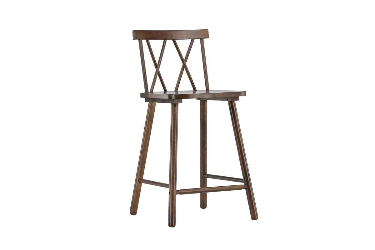 Mollöström Barstuhl in Mokka präsentiert im Onlineshop von KAQTU Design AG. Barstuhl ist von Vind