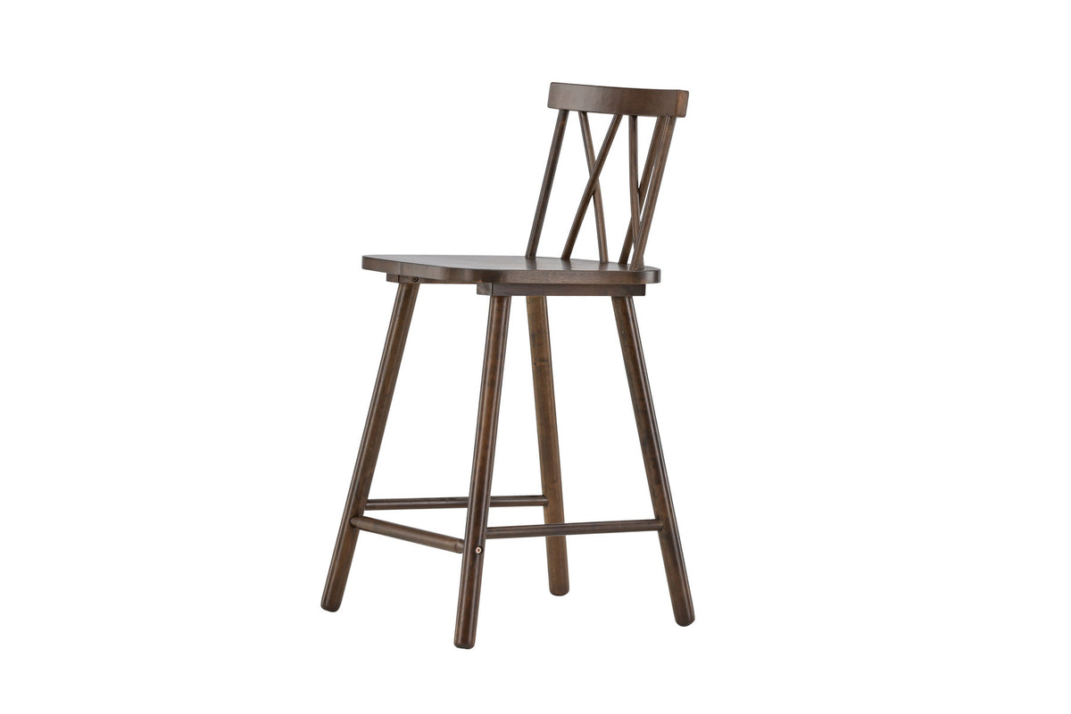 Mollöström Barstuhl in Mokka präsentiert im Onlineshop von KAQTU Design AG. Barstuhl ist von Vind