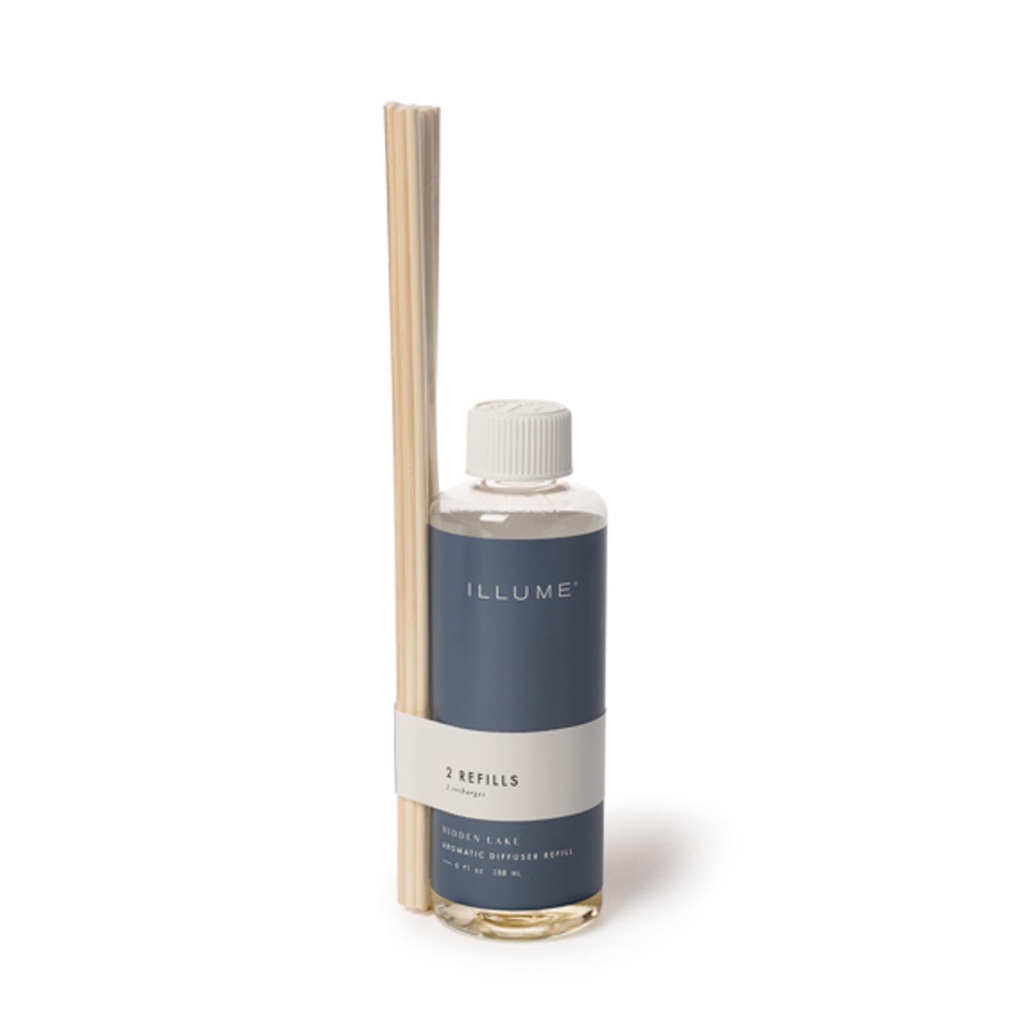 Hidden Lake Diffusor-Nachfüllung, Blue, in Blau präsentiert im Onlineshop von KAQTU Design AG. Duftöl ist von Illume