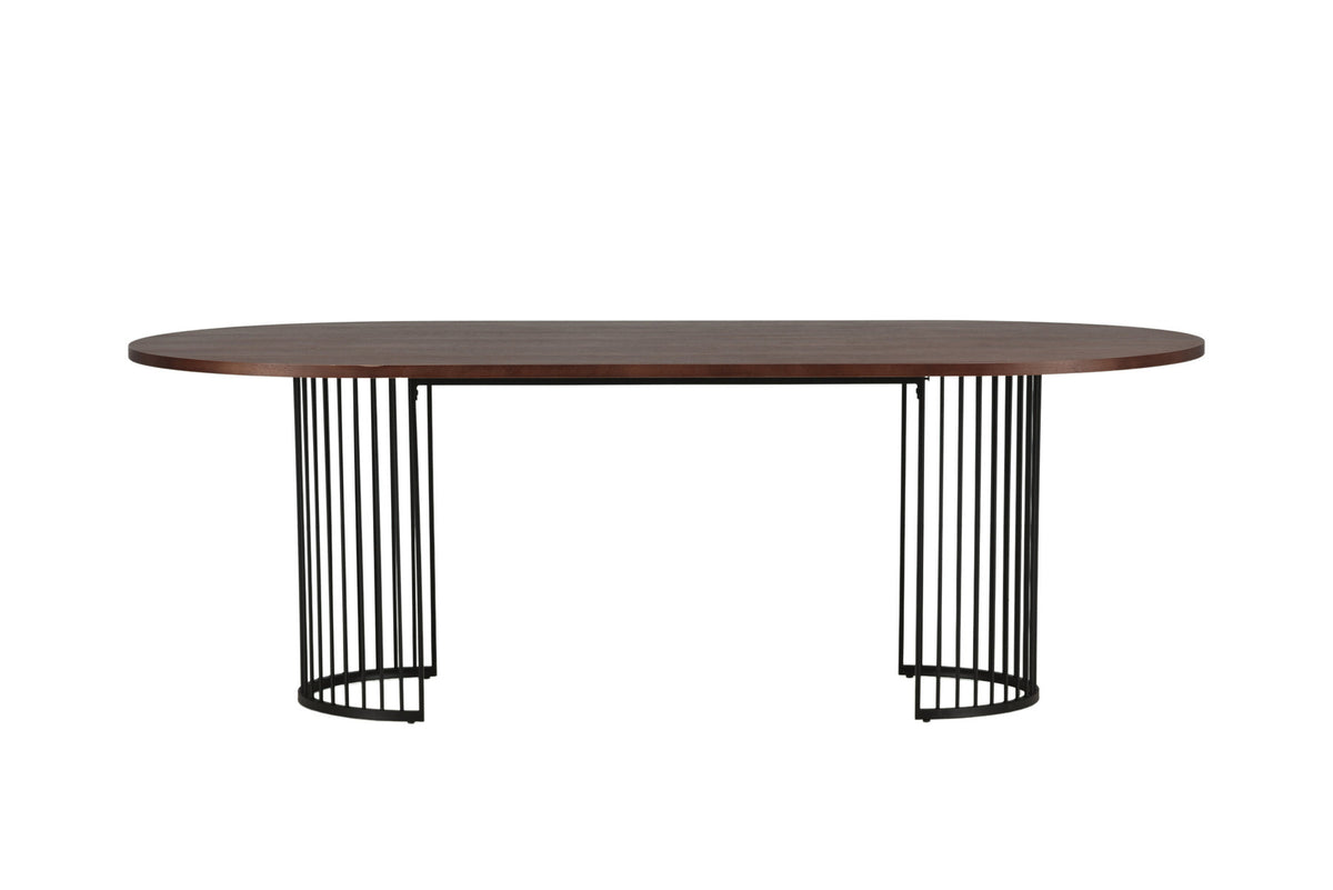 Hamneskär Tisch in Nussbaum präsentiert im Onlineshop von KAQTU Design AG. Esstisch ist von Vind