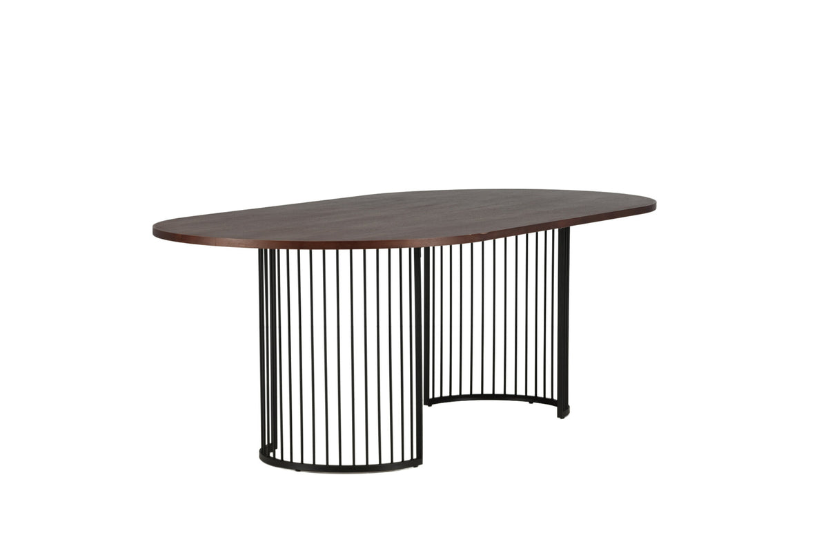 Hamneskär Tisch in Nussbaum präsentiert im Onlineshop von KAQTU Design AG. Esstisch ist von Vind