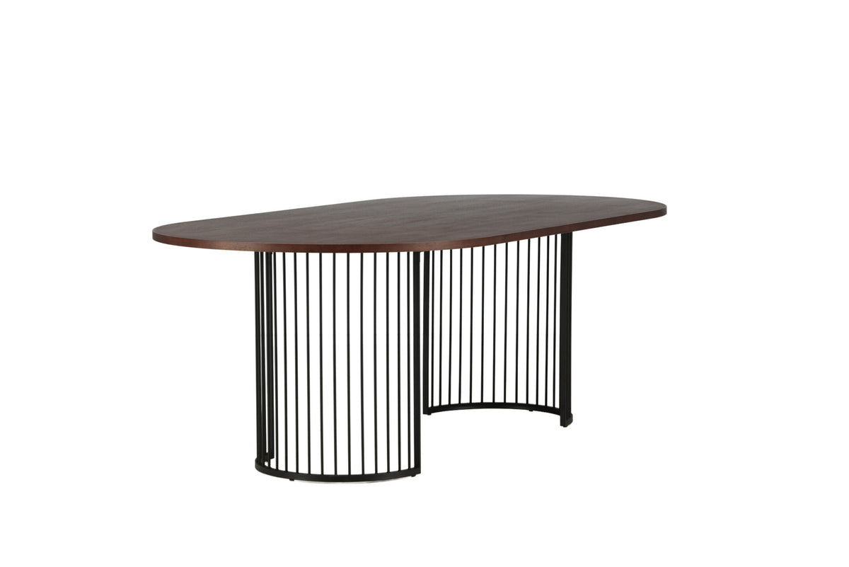 Hamneskär Tisch in Nussbaum präsentiert im Onlineshop von KAQTU Design AG. Esstisch ist von Vind