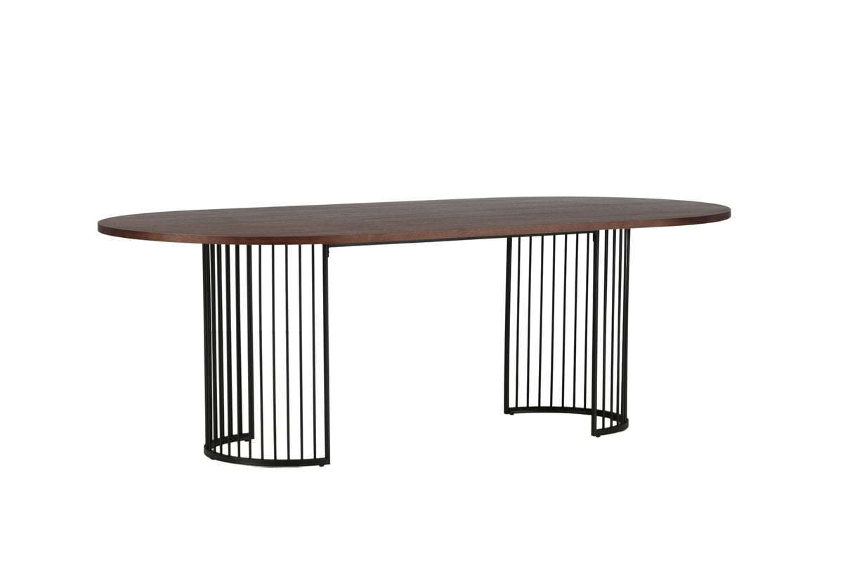 Hamneskär Tisch in Nussbaum präsentiert im Onlineshop von KAQTU Design AG. Esstisch ist von Vind