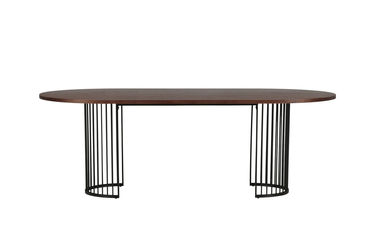 Hamneskär Tisch in Nussbaum präsentiert im Onlineshop von KAQTU Design AG. Esstisch ist von Vind