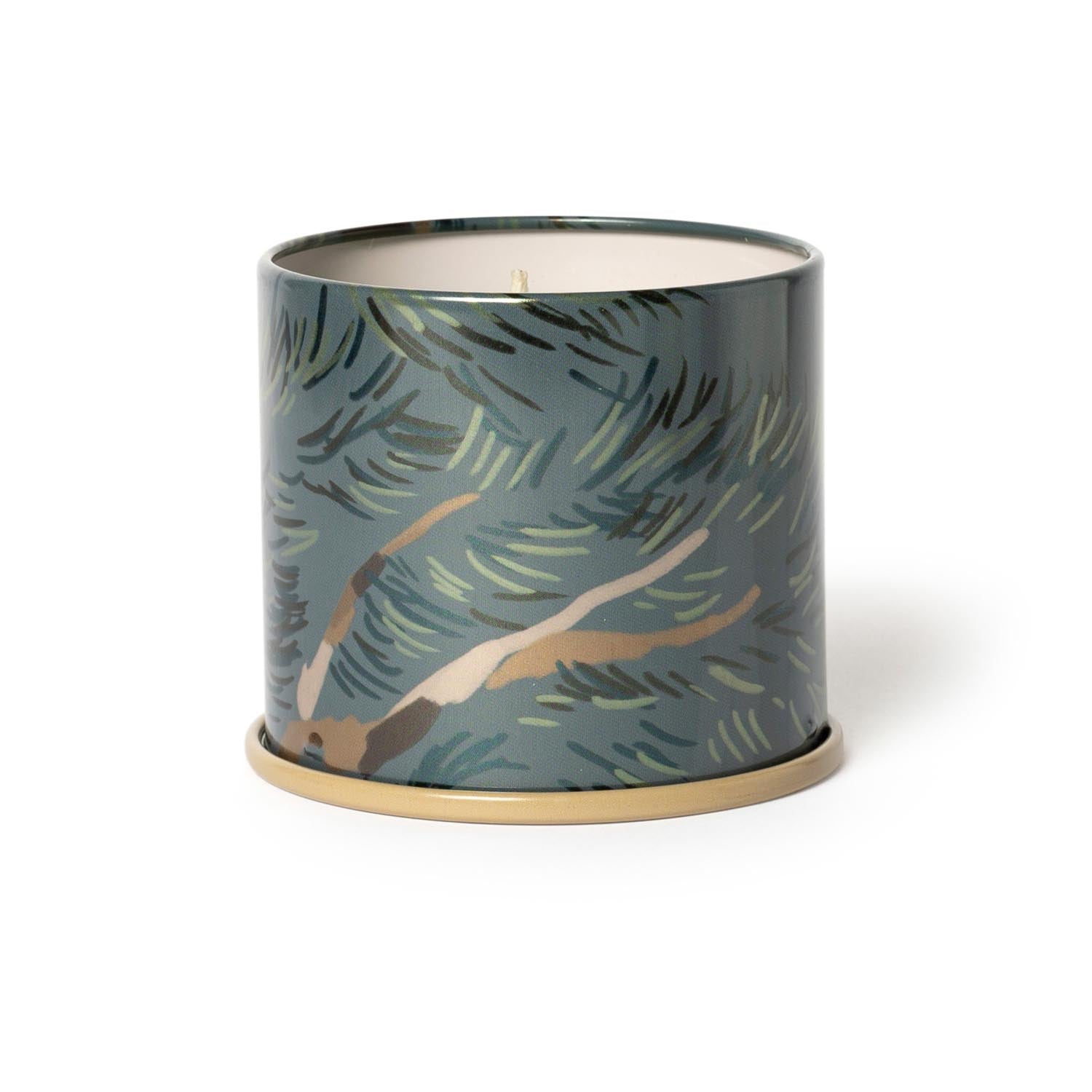 Hinoki Sage Vanity Tin Duftkerze, Grün, in Grün präsentiert im Onlineshop von KAQTU Design AG. Duftkerze ist von Illume
