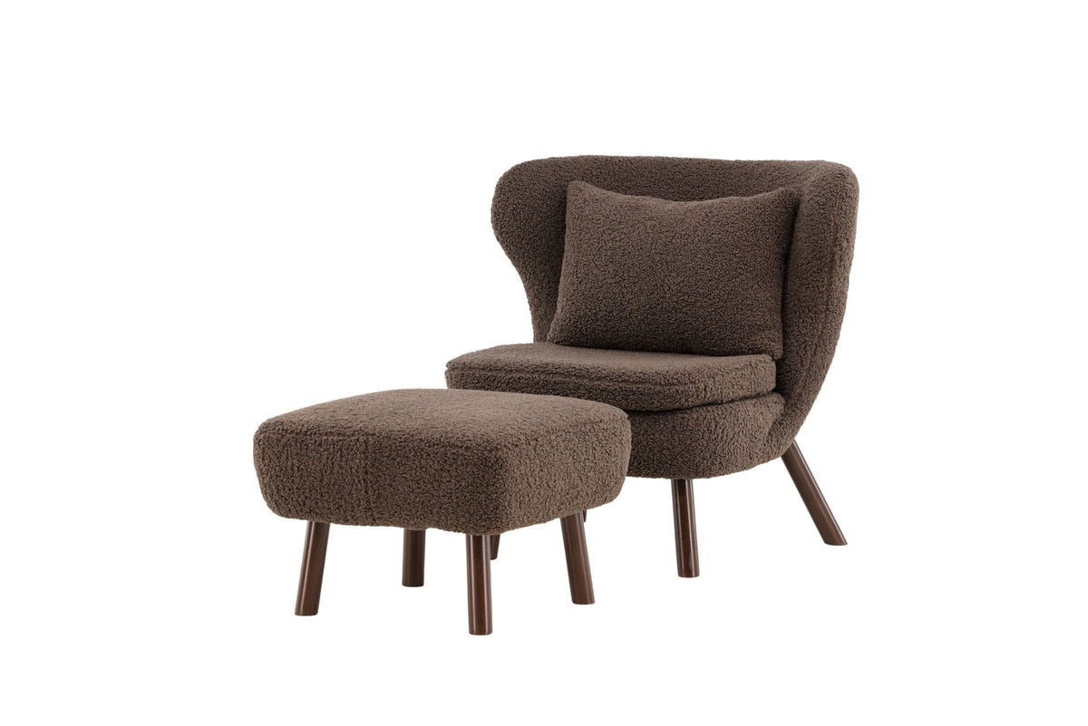 Ryxö Sessel in Braun präsentiert im Onlineshop von KAQTU Design AG. Sessel ist von Vind