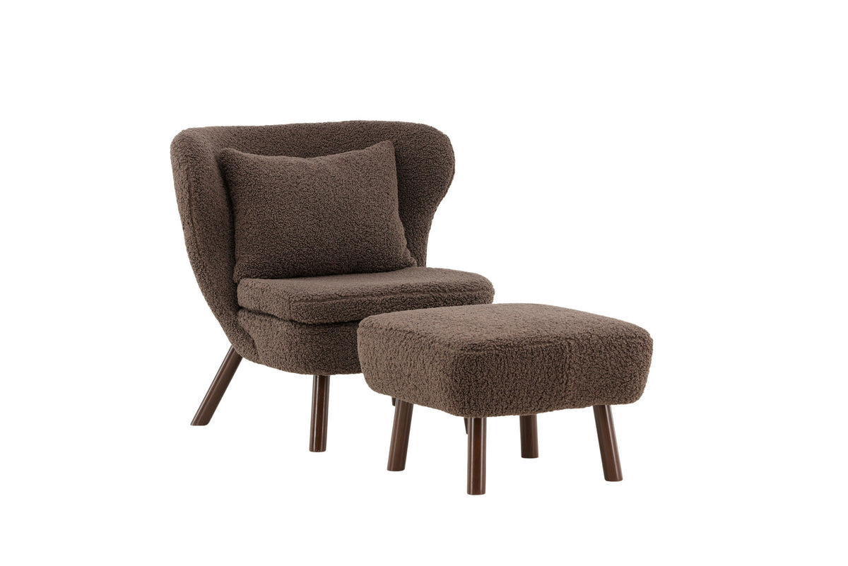 Ryxö Sessel in Braun präsentiert im Onlineshop von KAQTU Design AG. Sessel ist von Vind