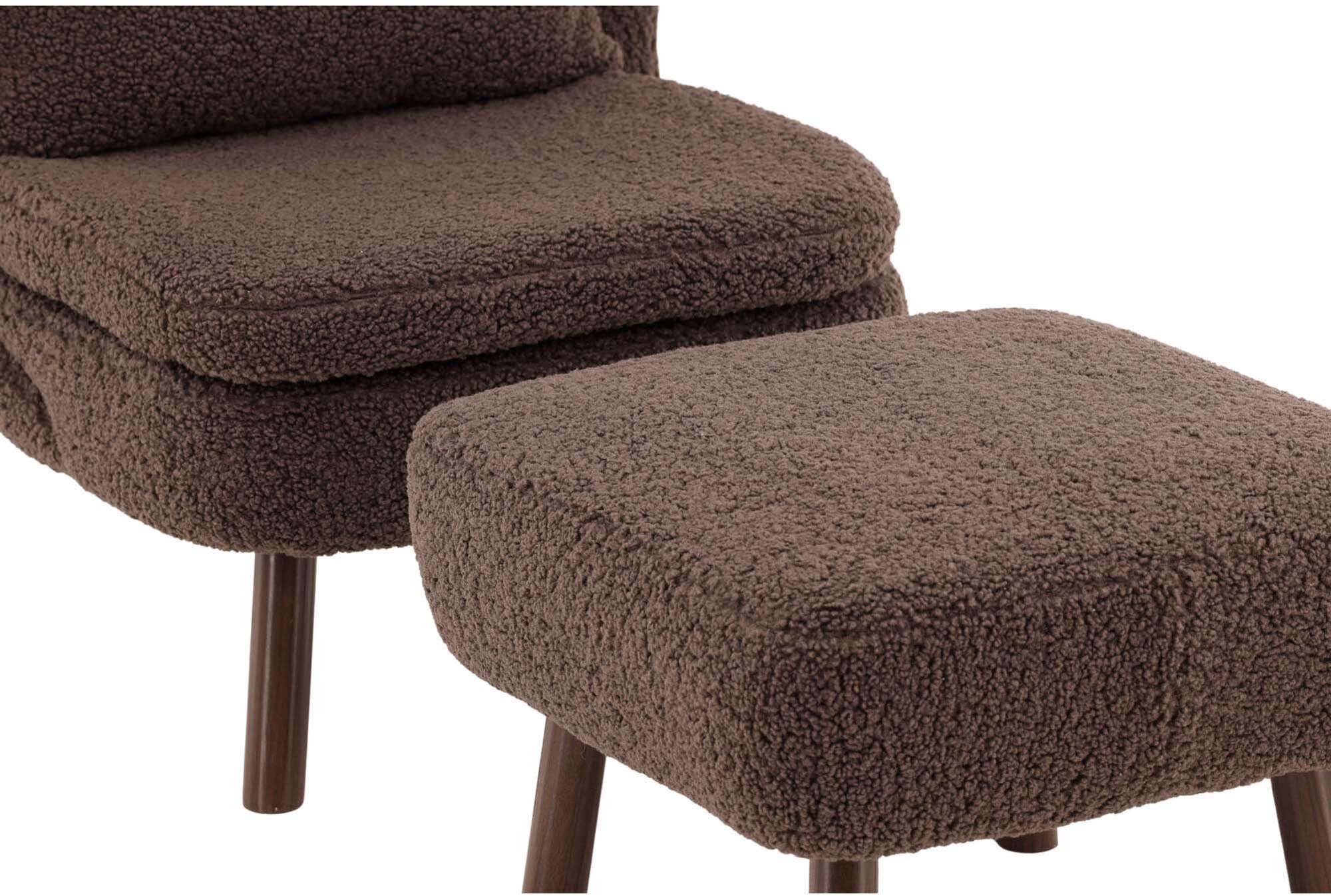 Ryxö Sessel von Vind: Kuscheliger Teddy-Bezug, stilvolle Beine und maximaler Komfort für Ihr Zuhause.