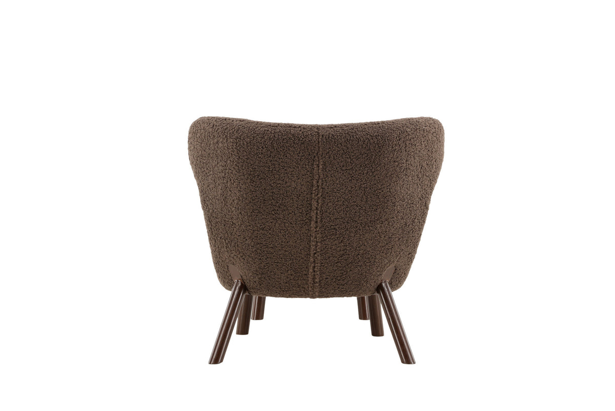 Ryxö Sessel in Braun präsentiert im Onlineshop von KAQTU Design AG. Sessel ist von Vind