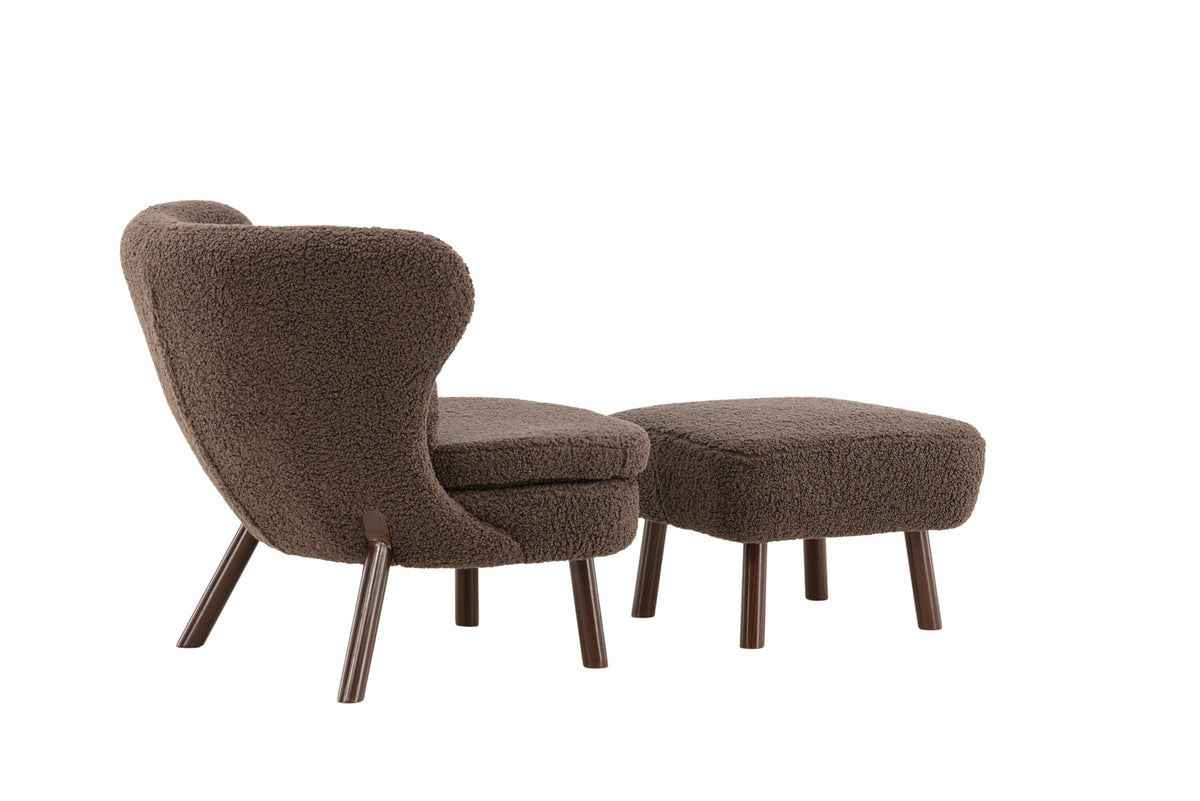 Ryxö Sessel in Braun präsentiert im Onlineshop von KAQTU Design AG. Sessel ist von Vind