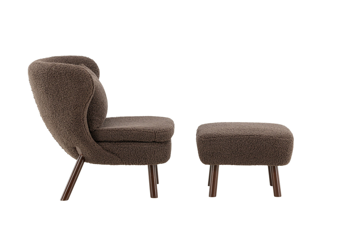 Ryxö Sessel in Braun präsentiert im Onlineshop von KAQTU Design AG. Sessel ist von Vind