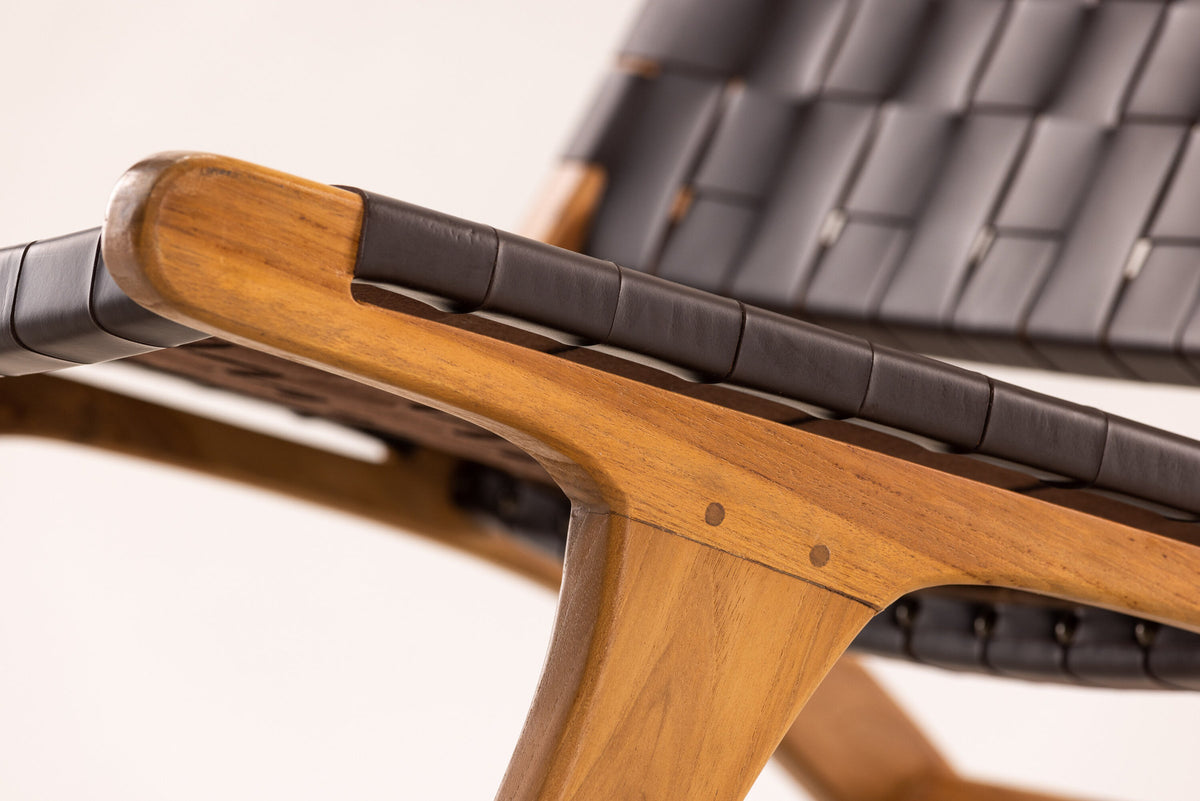 Rike Sessel in Braun präsentiert im Onlineshop von KAQTU Design AG. Sessel ist von Vind