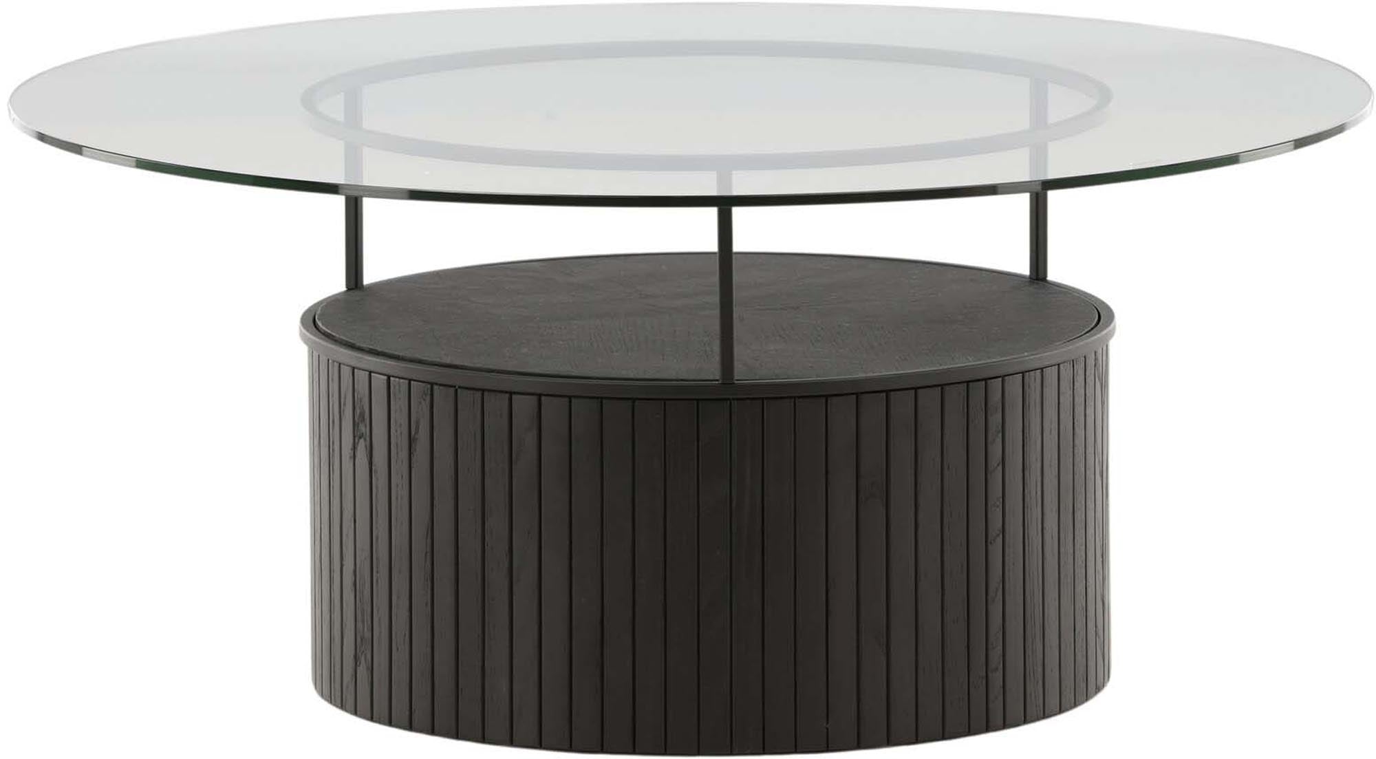 Der Bovall Coffee Tisch von Furniture Fashion vereint stilvolles Design mit erstklassiger Verarbeitung und Funktionalität.