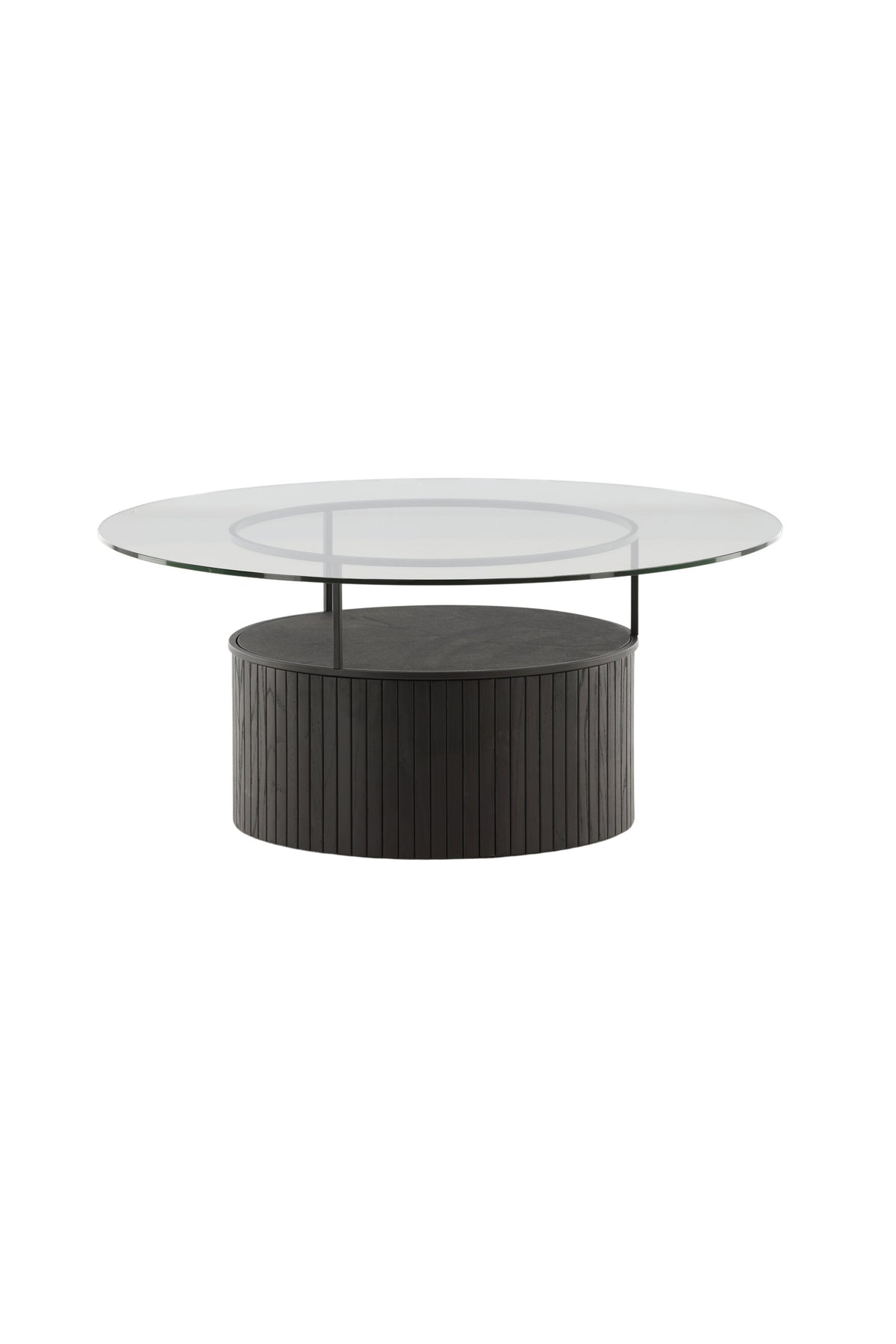 Bovall Coffee Tisch in Schwarz präsentiert im Onlineshop von KAQTU Design AG. Beistelltisch ist von Furniture Fashion