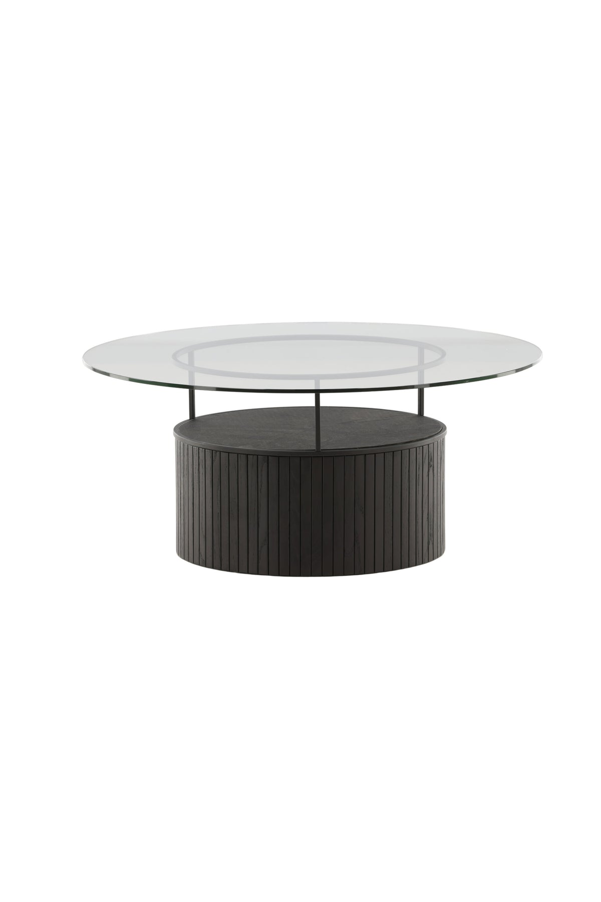 Bovall Coffee Tisch in Schwarz präsentiert im Onlineshop von KAQTU Design AG. Beistelltisch ist von Furniture Fashion