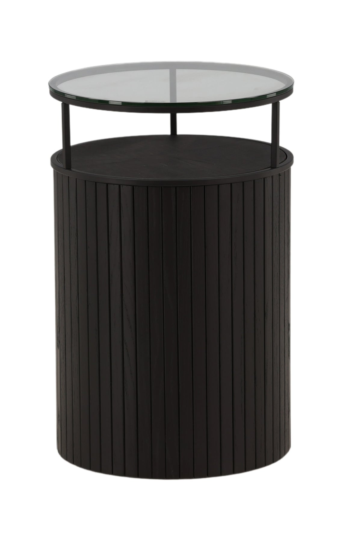Bovall Beistelltisch in Schwarz präsentiert im Onlineshop von KAQTU Design AG. Beistelltisch ist von Furniture Fashion