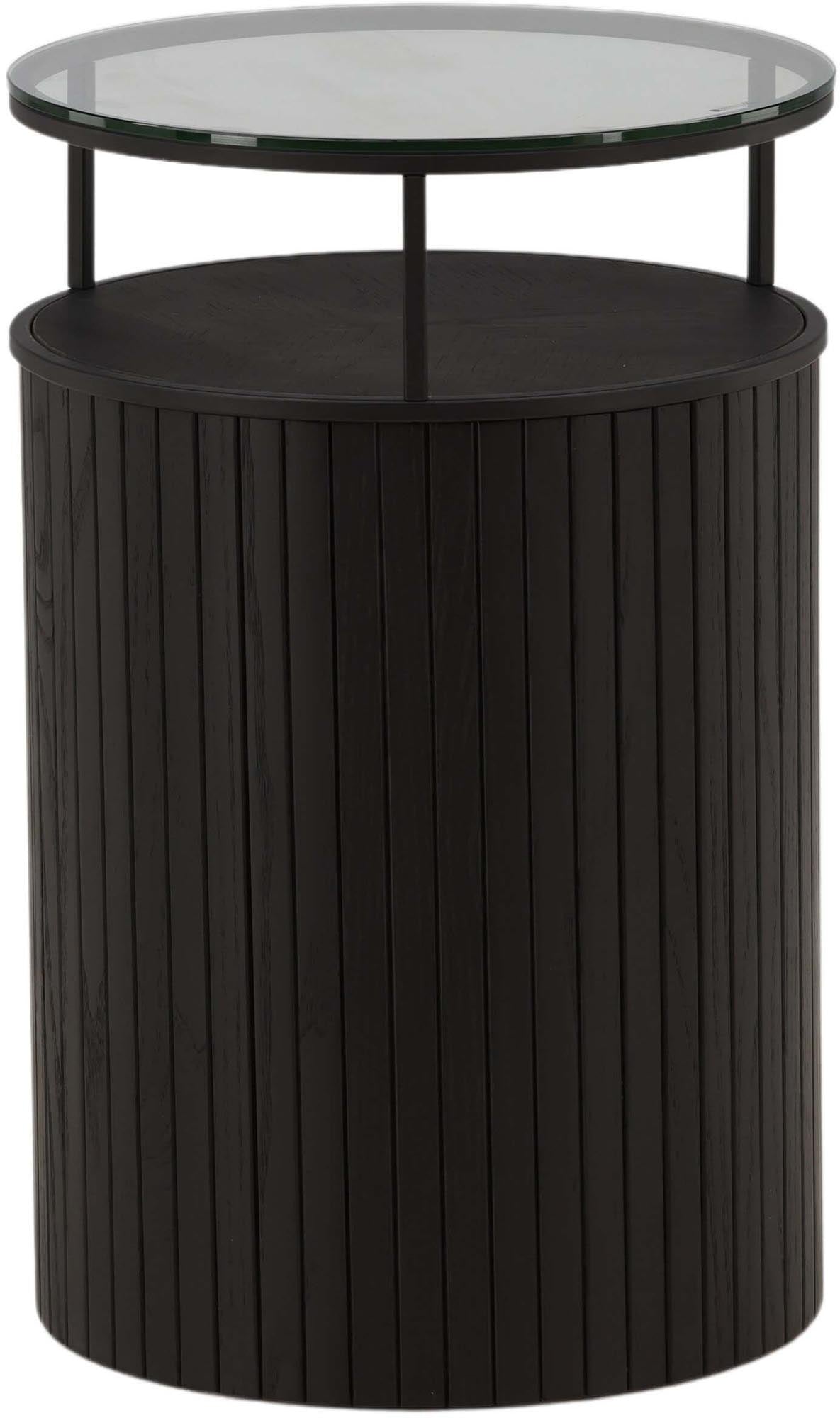 Der Bovall Beistelltisch von Furniture Fashion bietet modernes Design und Funktionalität, ideal für stilvolle Wohnräume.