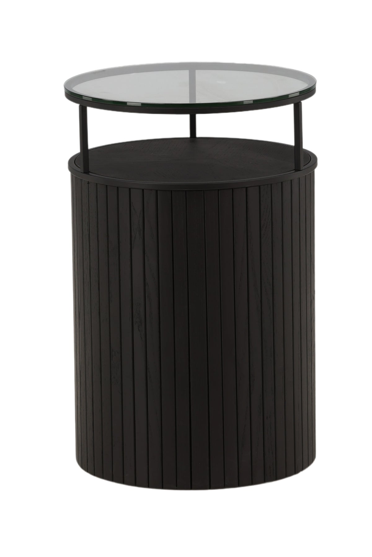 Bovall Beistelltisch in Schwarz präsentiert im Onlineshop von KAQTU Design AG. Beistelltisch ist von Furniture Fashion