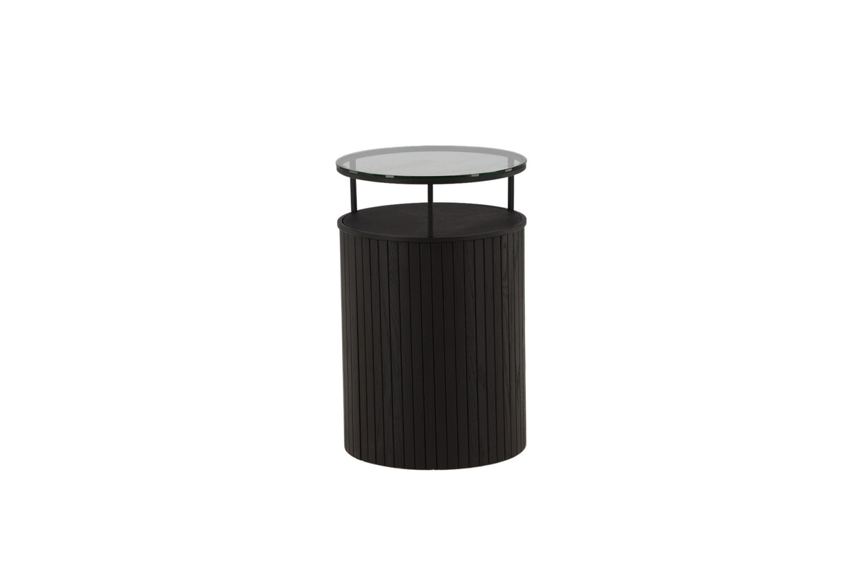 Bovall Beistelltisch in Schwarz präsentiert im Onlineshop von KAQTU Design AG. Beistelltisch ist von Furniture Fashion