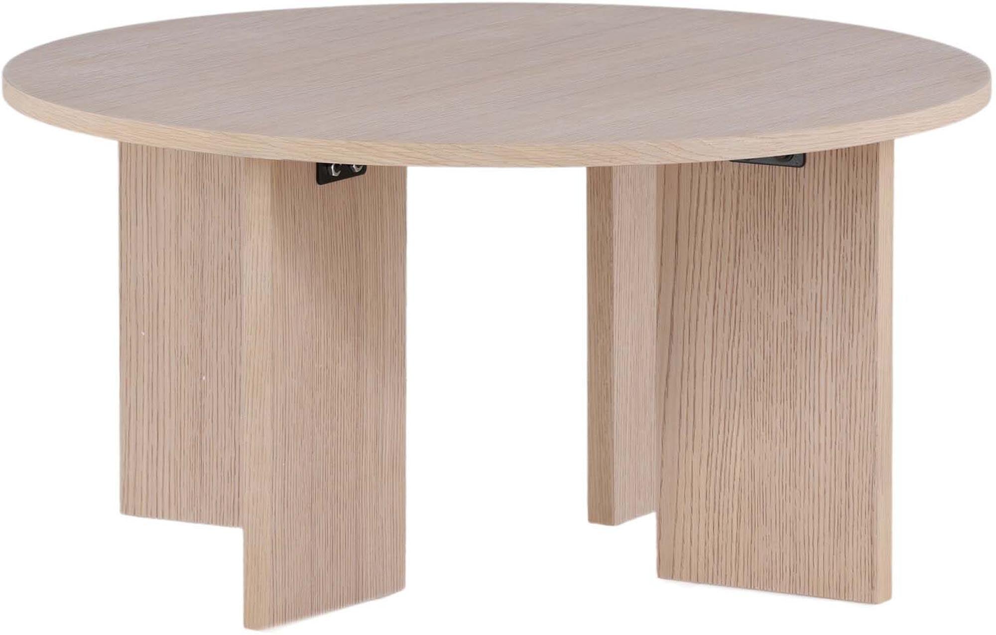 Askerön Beistelltisch von Vind: Moderner, runder Tisch aus robustem MDF, perfekt für Wohnzimmer, Schlafzimmer oder Flur. Stilvoll und pflegeleicht.