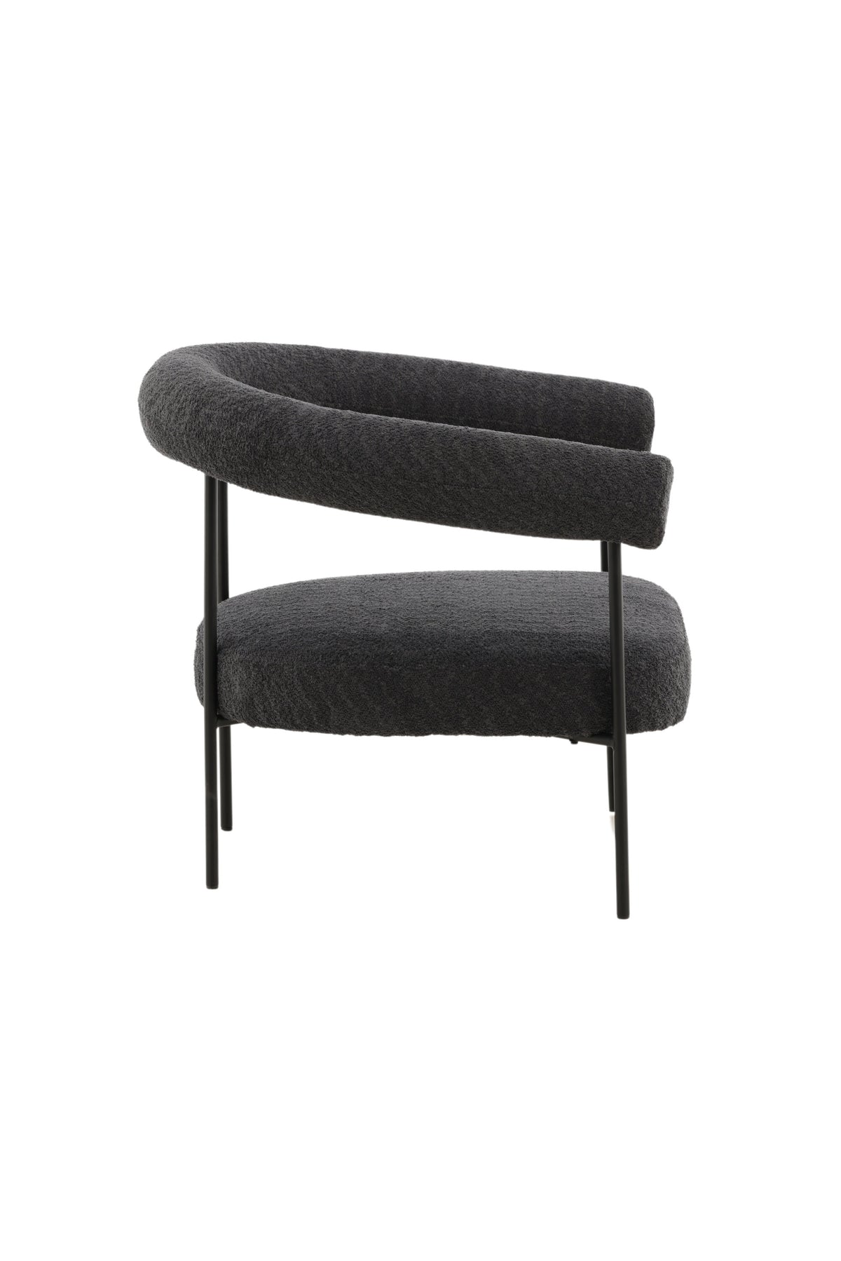 Hökåsen x Josefin Lustig Sessel in Dunkelgrau präsentiert im Onlineshop von KAQTU Design AG. Sessel mit Armlehnen ist von Vind