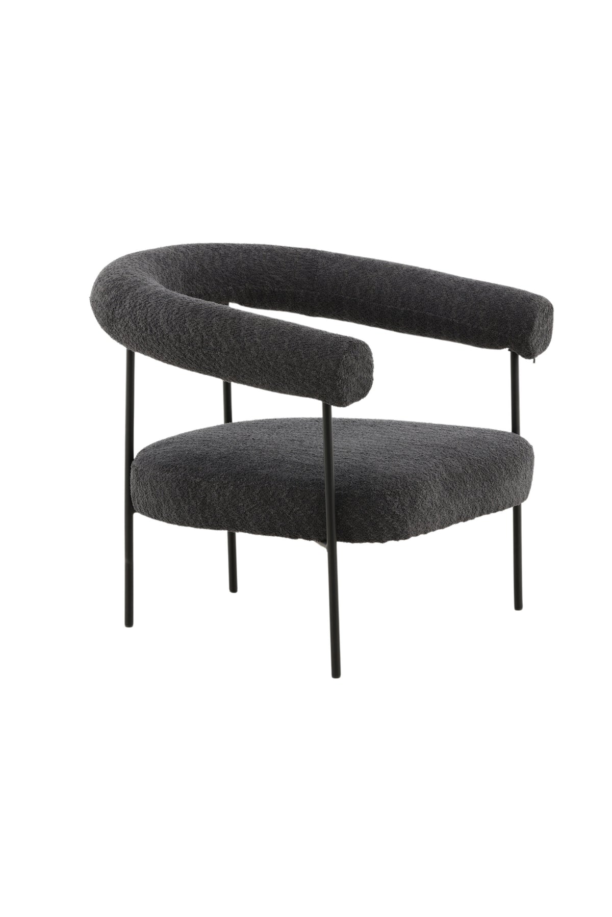 Hökåsen x Josefin Lustig Sessel in Dunkelgrau präsentiert im Onlineshop von KAQTU Design AG. Sessel mit Armlehnen ist von Vind
