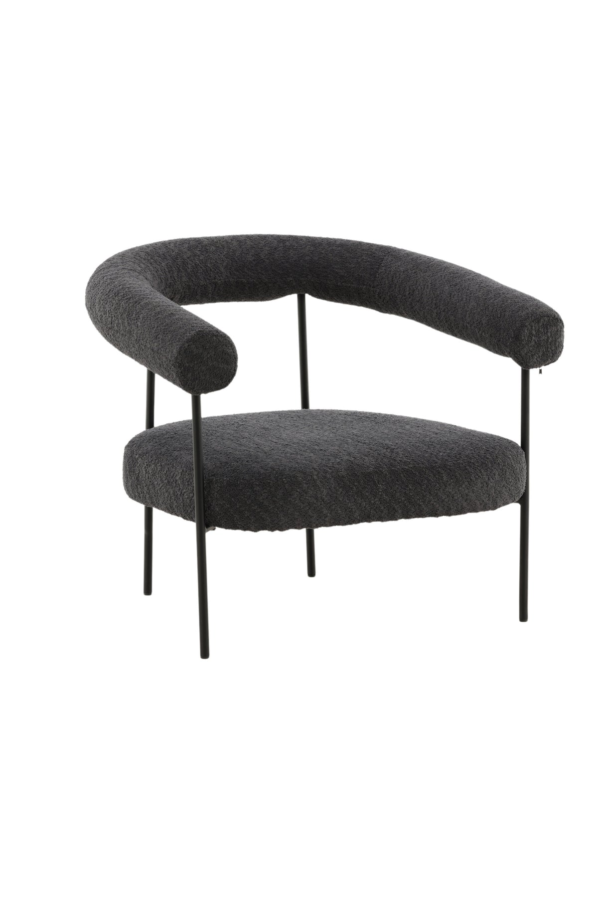 Hökåsen x Josefin Lustig Sessel in Dunkelgrau präsentiert im Onlineshop von KAQTU Design AG. Sessel mit Armlehnen ist von Vind