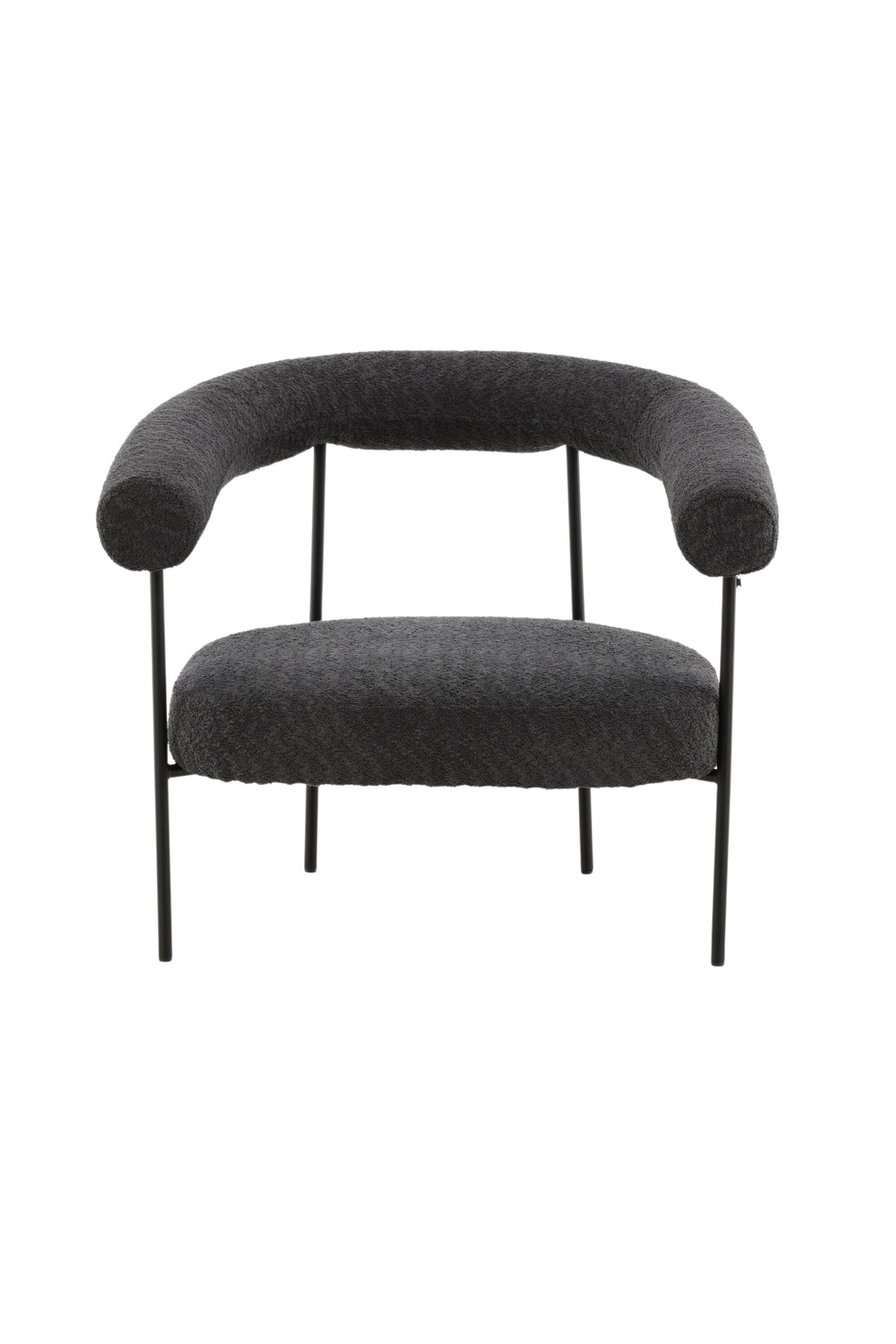 Hökåsen x Josefin Lustig Sessel in Dunkelgrau präsentiert im Onlineshop von KAQTU Design AG. Sessel mit Armlehnen ist von Vind